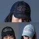 X-girl | RHINESTONE OVAL LOGO 6PANEL DENIM CAP��105261051009��