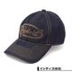 X-girl | RHINESTONE OVAL LOGO 6PANEL DENIM CAP��105261051009��