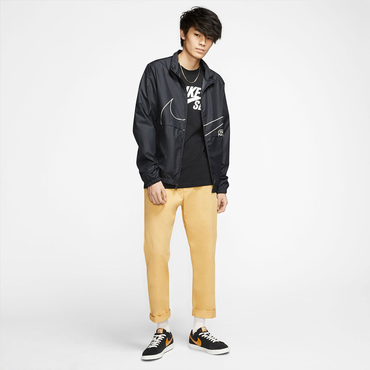 NIKE SB �ʥ��������ӡ� �ʥ���sb ��� t����� ȾµT����� ���� �������ȥܡ��� ���åȥ��� �֥�å�/�ۥ磻�� M L XL �����ܡ� ���������� �͵� �֥��� nikesb ��CV7540-010��