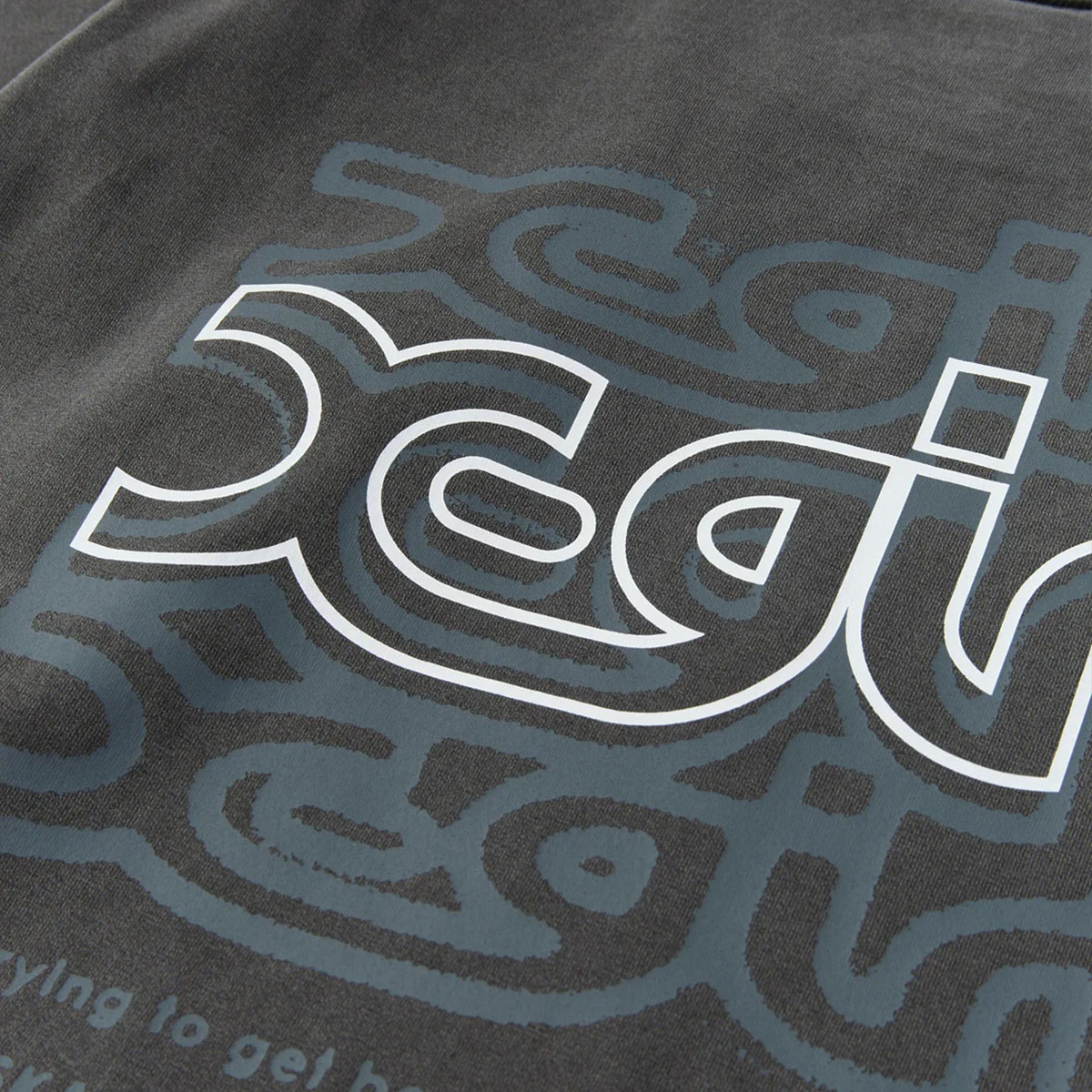 �ڿ��ե�����ۥ��å��������� ���ԡ��� T����ĥ��� �����С������� ���� ����ץ� ��2�� M ���ȥ꡼�ȿ͵��֥��� X-GIRL ���� | OVER PRINT MILLS LOGO S/S BIG TEE DRESS��105253041006��