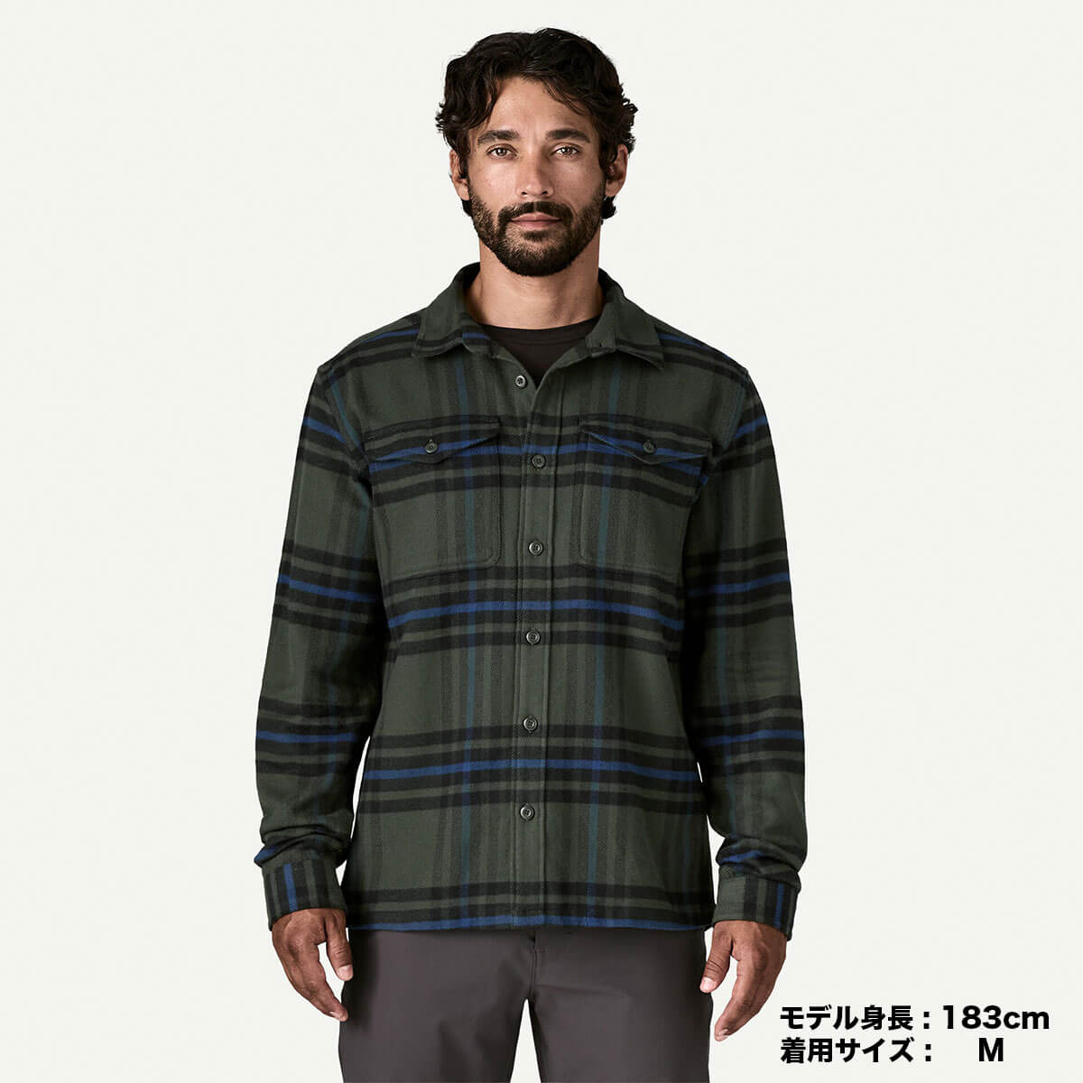 Patagonia ѥ˥  ͥ륷 å ե եͥ  Ĺµ ȥåץ ե  ȥɥ  ͵֥  2025  | Men's Fjord Flannel Shirt42401 