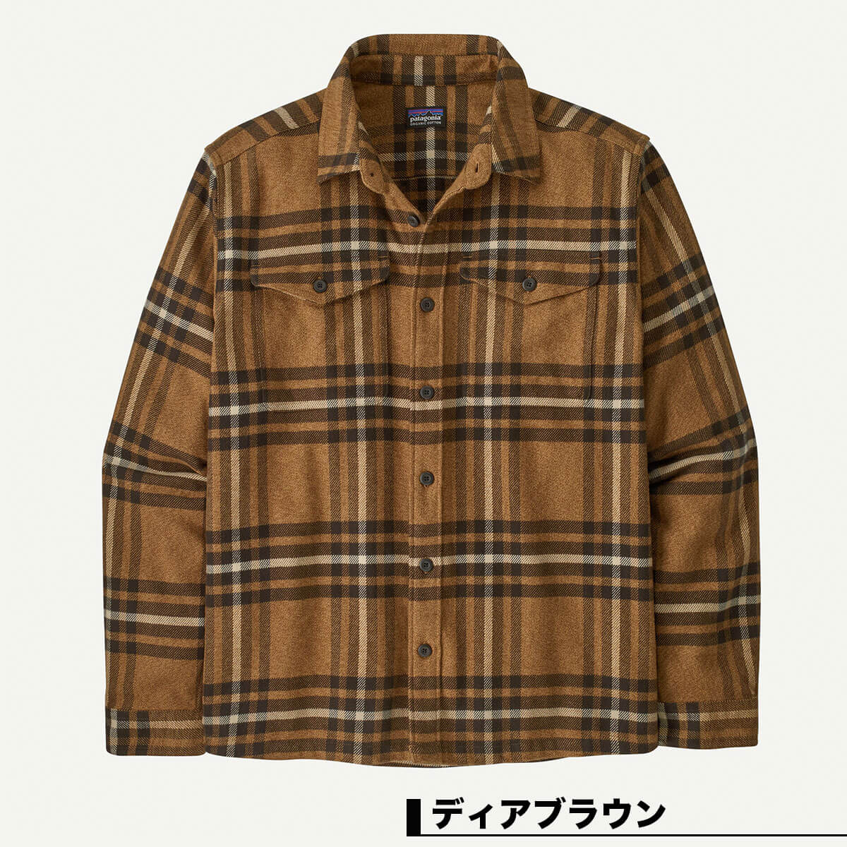Patagonia ѥ˥  ͥ륷 å ե եͥ  Ĺµ ȥåץ ե  ȥɥ  ͵֥  2025  | Men's Fjord Flannel Shirt42401 