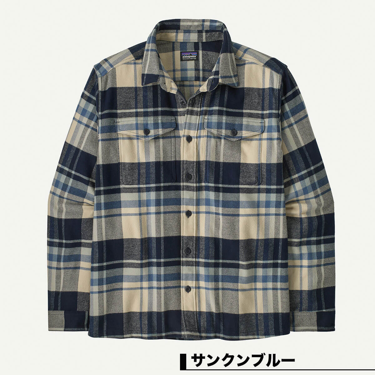 Patagonia ѥ˥  ͥ륷 å ե եͥ  Ĺµ ȥåץ ե  ȥɥ  ͵֥  2025  | Men's Fjord Flannel Shirt42401 