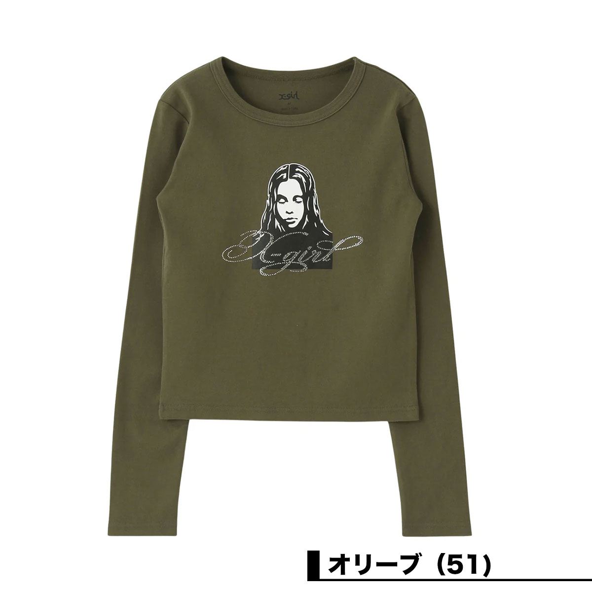 ���å��������� ��ǥ����� ����T ĹµT����� �ȥåץ� �ե����� ���� �饤�󥹥ȡ��� ��3�� M ���ȥ꡼�ȿ͵��֥��� X-GIRL ���� 2026 �����105261011006��