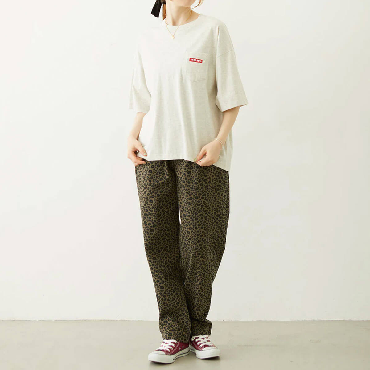 MILKFED | RELAXED FIT PANTS��103261031006��