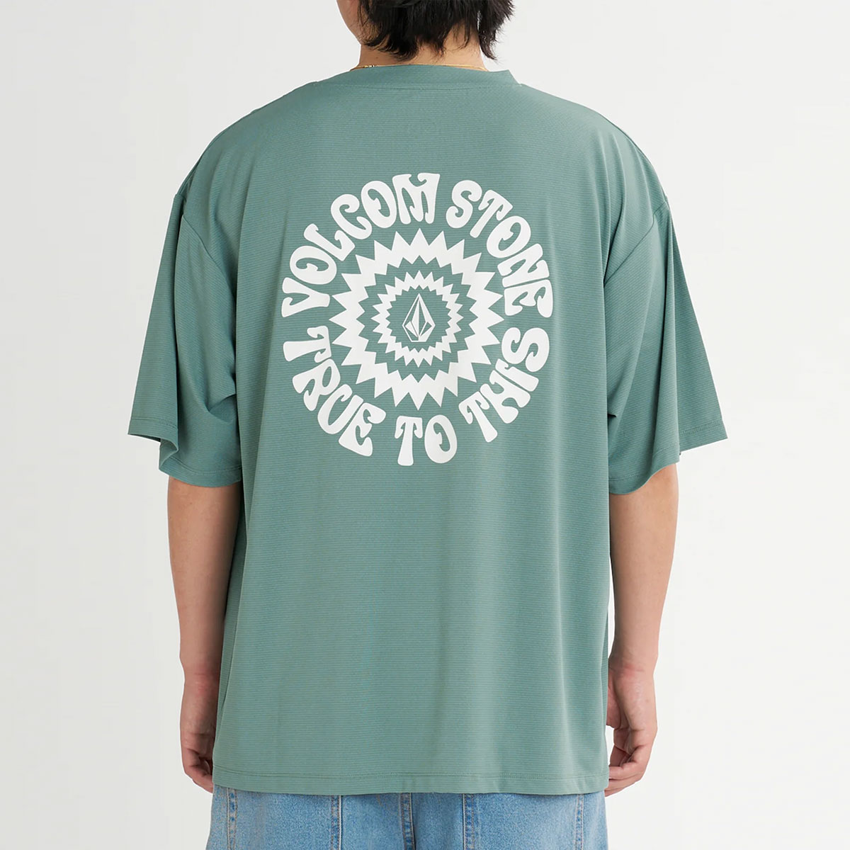 VOLCOM | SUN BURST SS RASH TEE��VLY262001��