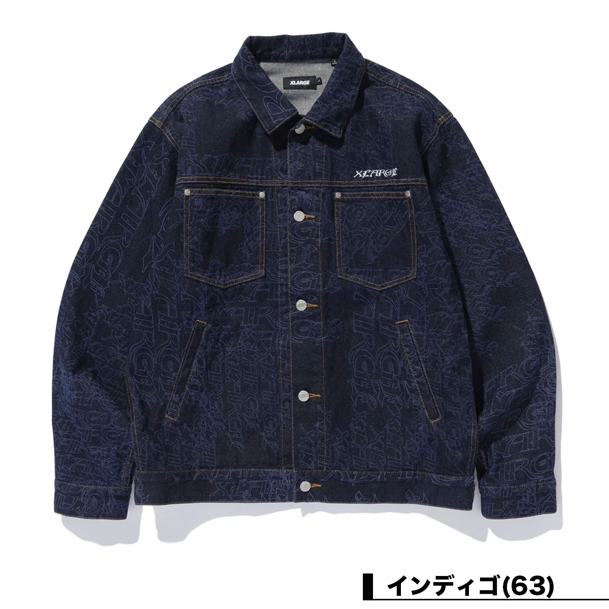 XLARGE  | EMB DENIM JACKET��101263021003��