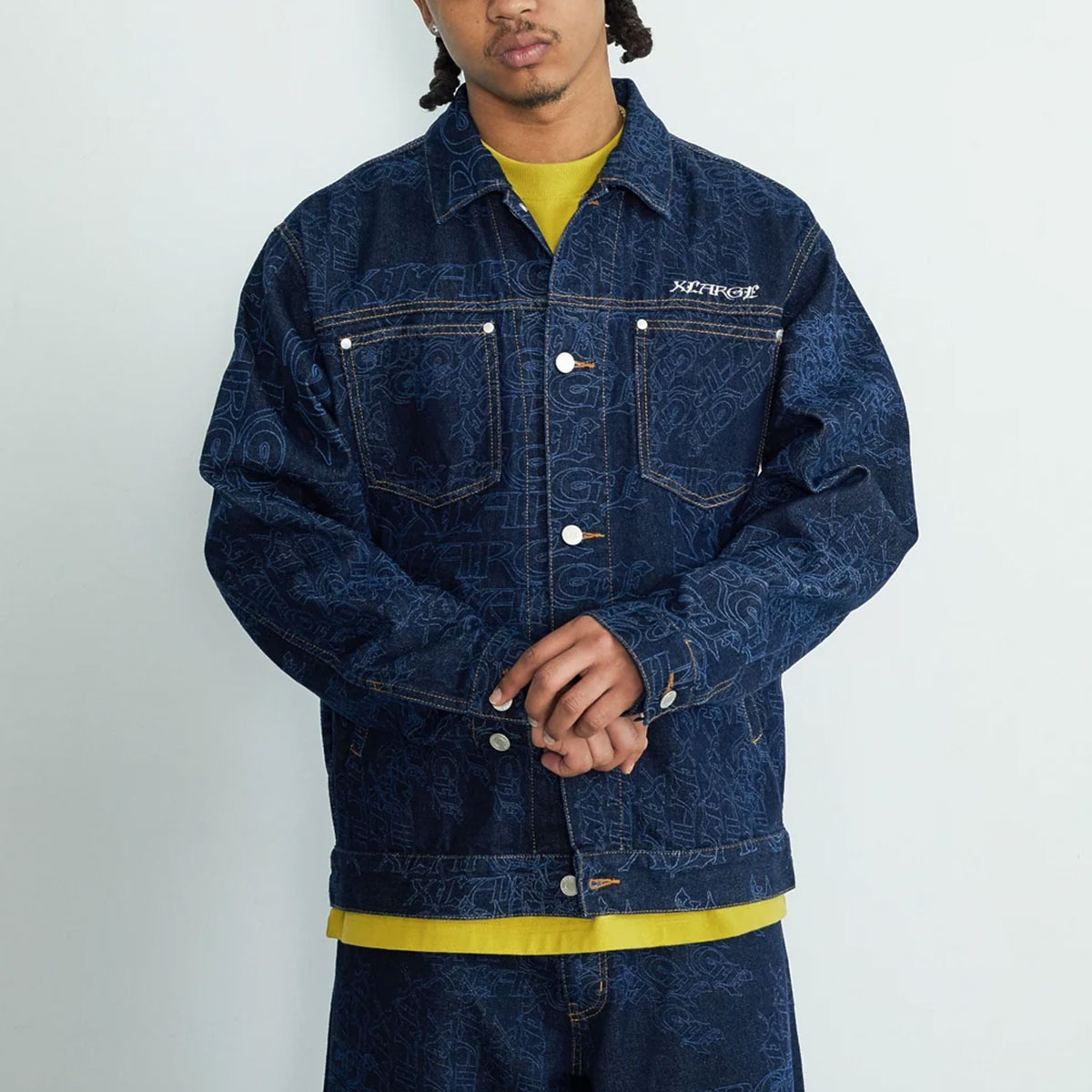 XLARGE  | EMB DENIM JACKET��101263021003��