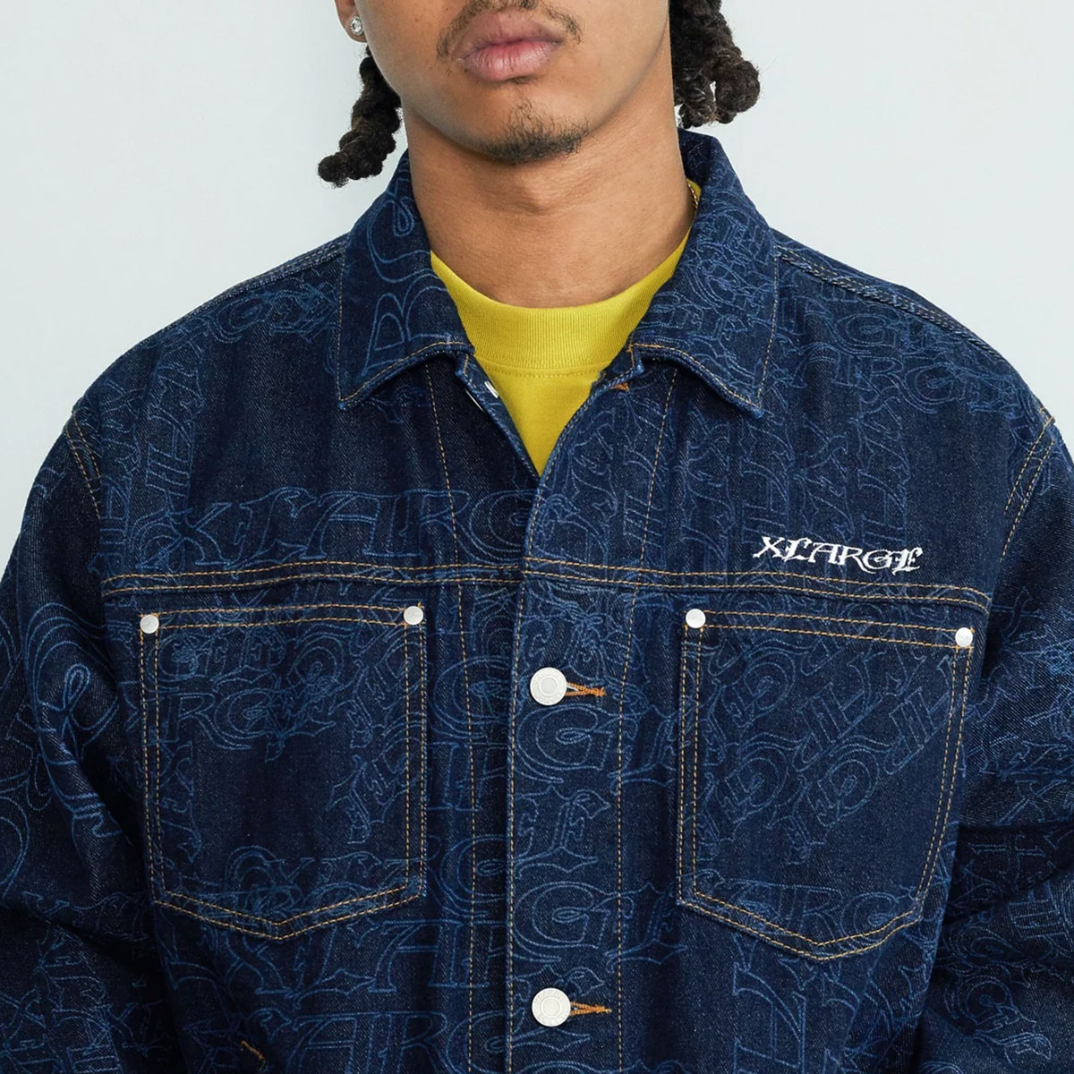 XLARGE  | EMB DENIM JACKET��101263021003��