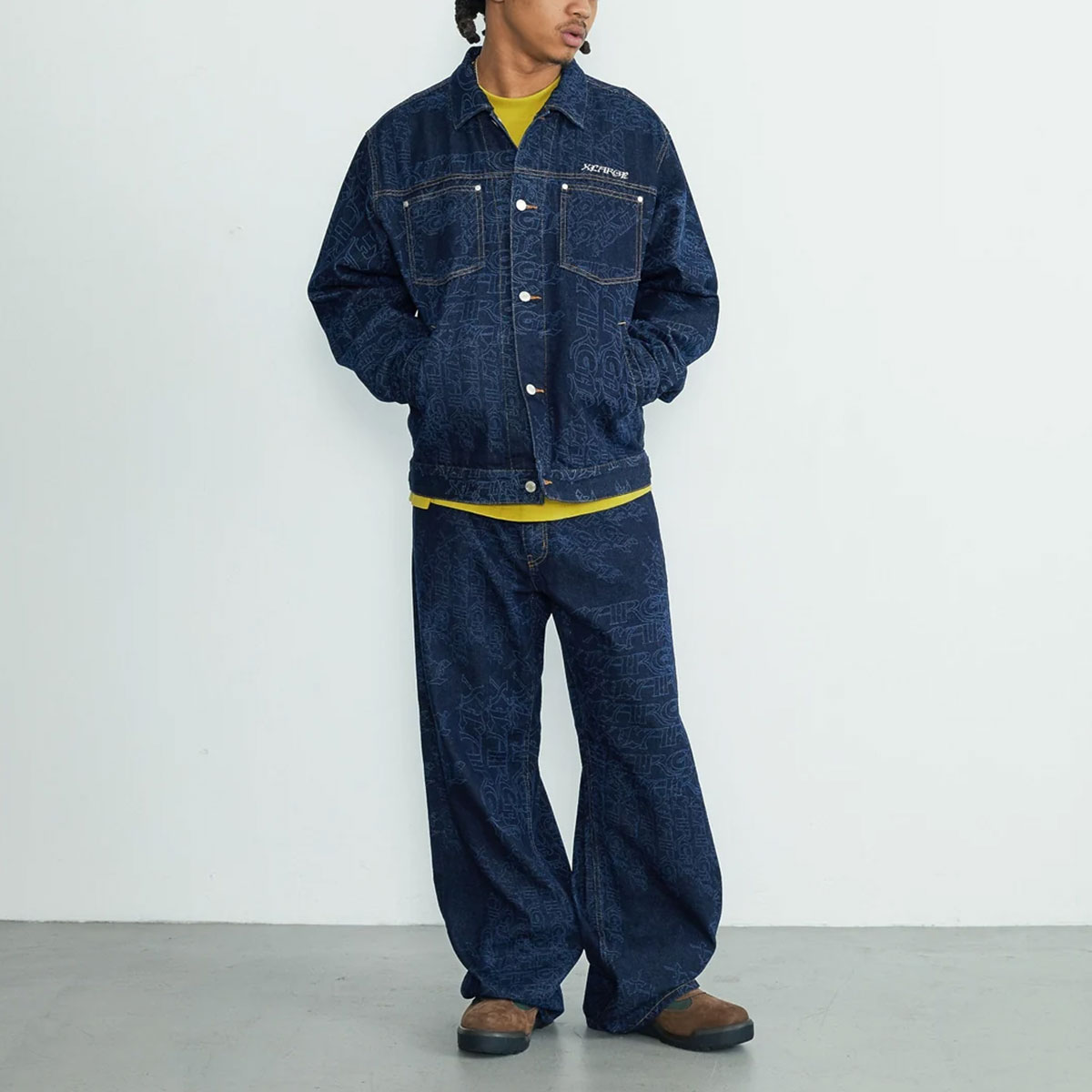 XLARGE  | EMB DENIM JACKET��101263021003��