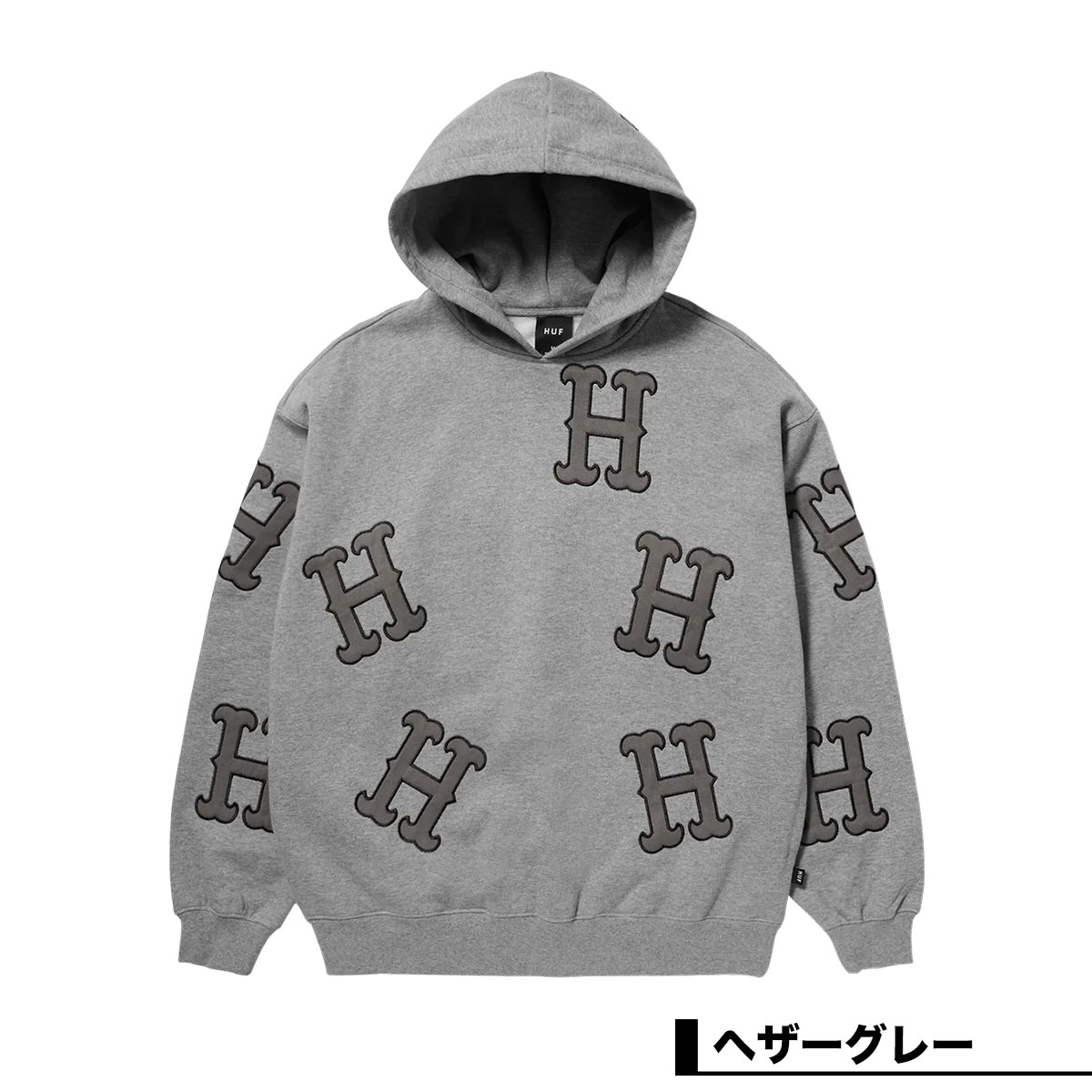 ��30%OFF ���ե�����ۥϥ� HUF �ѡ����� �������å� �ա��ǥ��� ���� ���åץꥱ ���å����ե��å� L XL �����ܡ� ���������� �֥���  | H APPLIQUE HOODIE��FL00214��