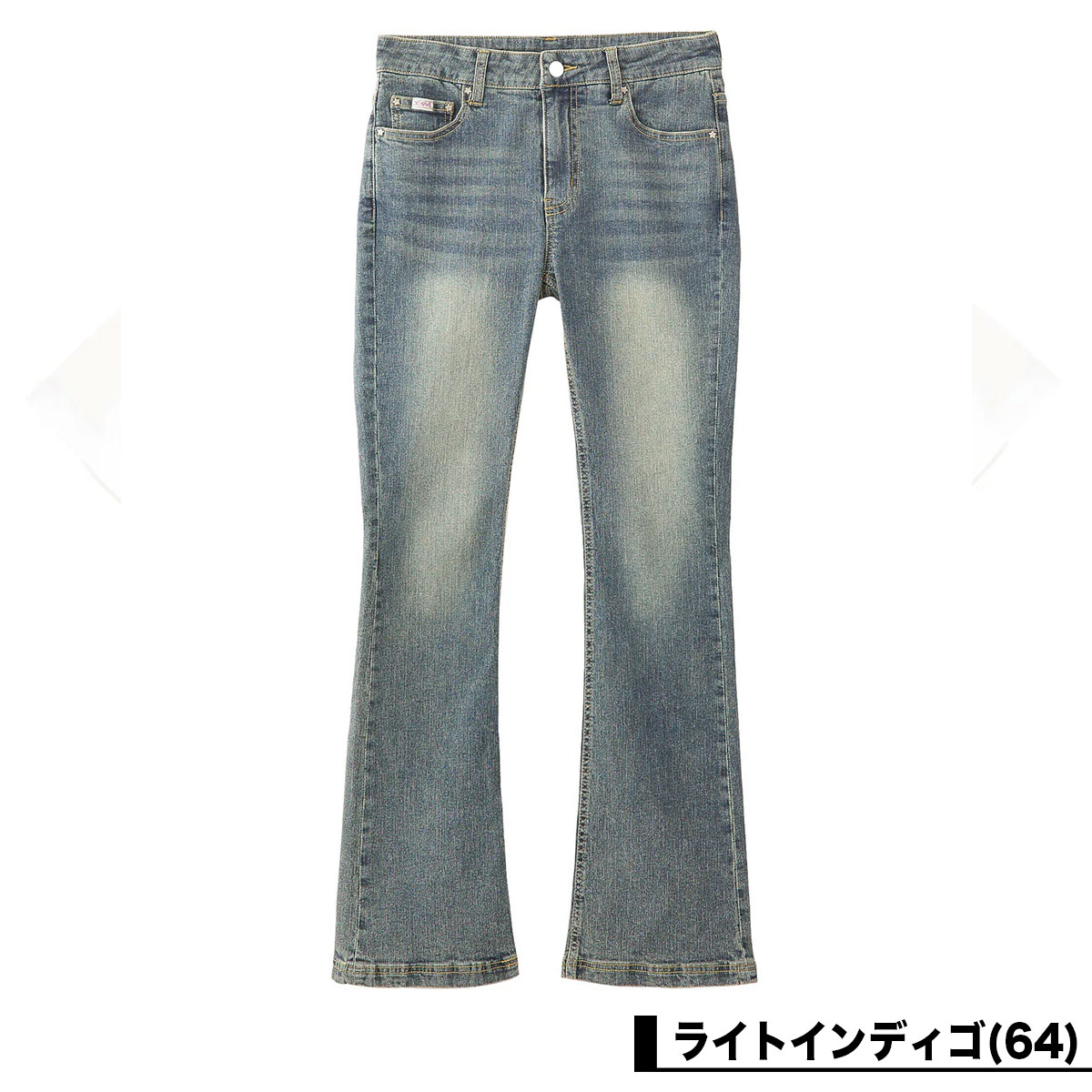 ��20%OFF ���ե�����ۥ��å��������� �����ˡ��ǥ˥�ѥ�� M �����饤�� ���ȥ�å� ��2�� S M ���ȥ꡼�ȿ͵��֥��� X-GIRL ���� | LOW RISE FLARE SKINNY DENIM PANTS��105251031010��