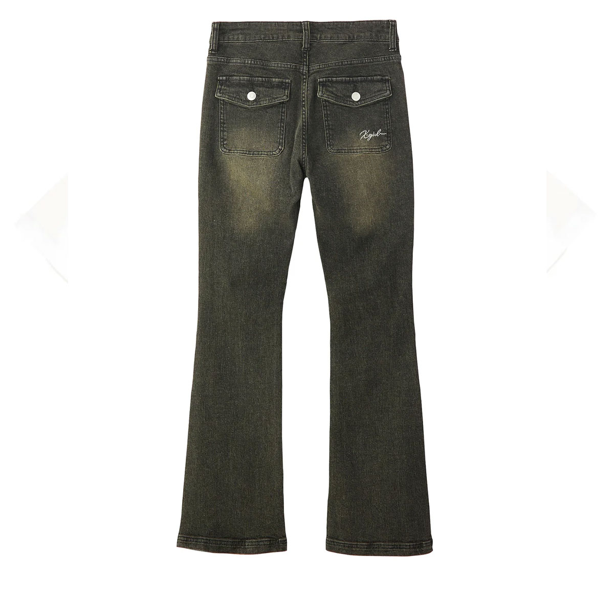 ��20%OFF ���ե�����ۥ��å��������� �����ˡ��ǥ˥�ѥ�� M �����饤�� ���ȥ�å� ��2�� S M ���ȥ꡼�ȿ͵��֥��� X-GIRL ���� | LOW RISE FLARE SKINNY DENIM PANTS��105251031010��