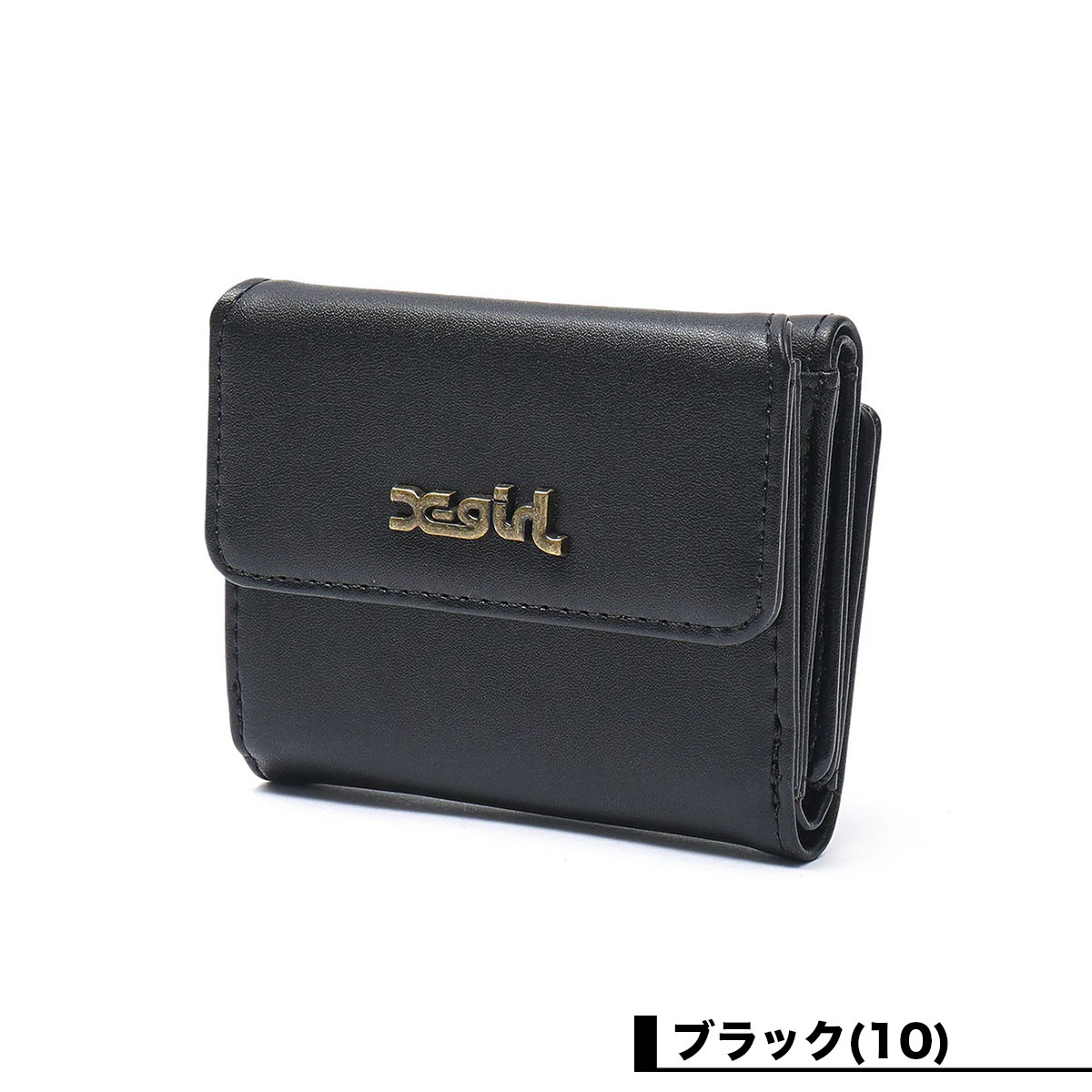 ��30%OFF ���ꥢ��󥹥�����ۥ��å��������� �ߥ˥�����å� ���� �������� �����ޤ� �ץ쥼��� ��2�� ���ȥ꡼�ȿ͵��֥��� X-GIRL ���� | MILLS LOGO FAUX LEATHER MINI WALLET��105253054012��