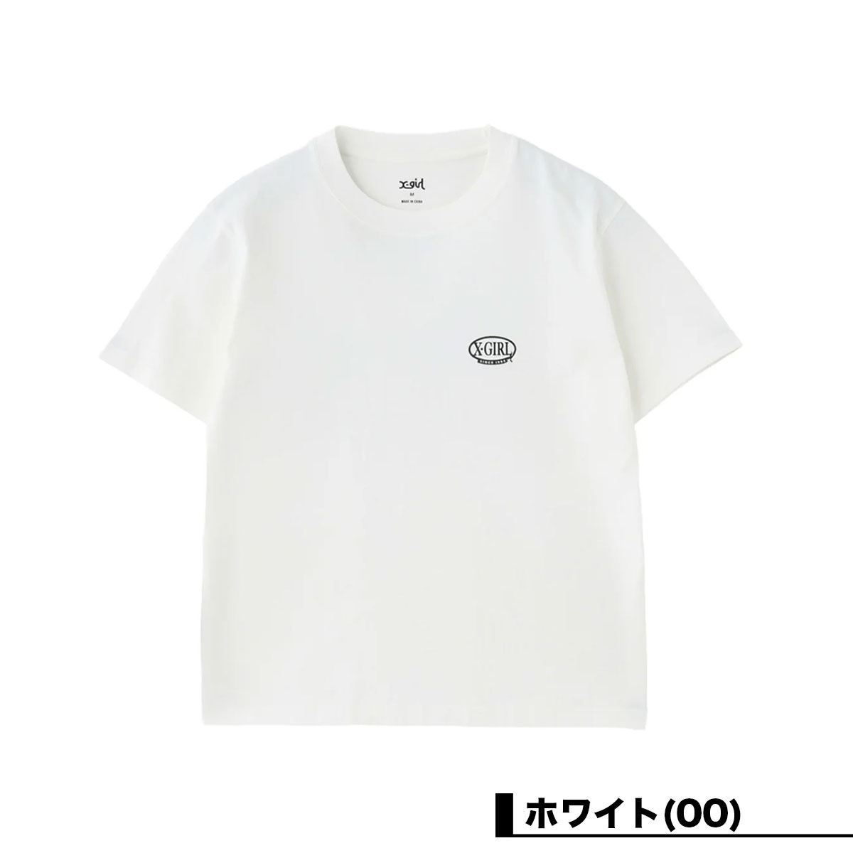 ���å��������� ��ǥ����� ȾµT����� �����Х���� �Хå��ץ��� ��3�� S M ���ȥ꡼�ȿ͵��֥��� X-GIRL 2025 ���� | LEOPARD OVAL LOGO S/S TEE��105253011012��