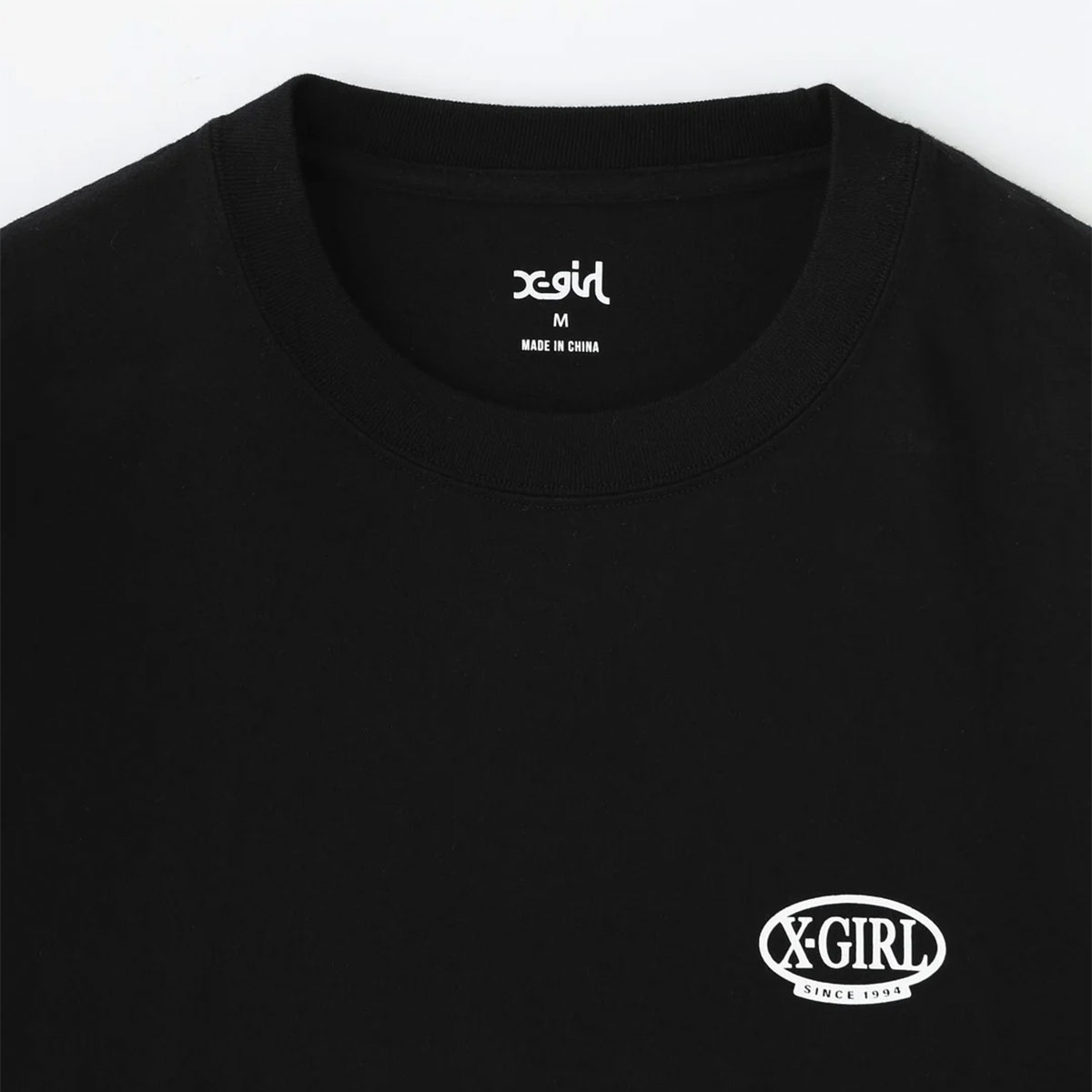 ���å��������� ��ǥ����� ȾµT����� �����Х���� �Хå��ץ��� ��3�� S M ���ȥ꡼�ȿ͵��֥��� X-GIRL 2025 ���� | LEOPARD OVAL LOGO S/S TEE��105253011012��