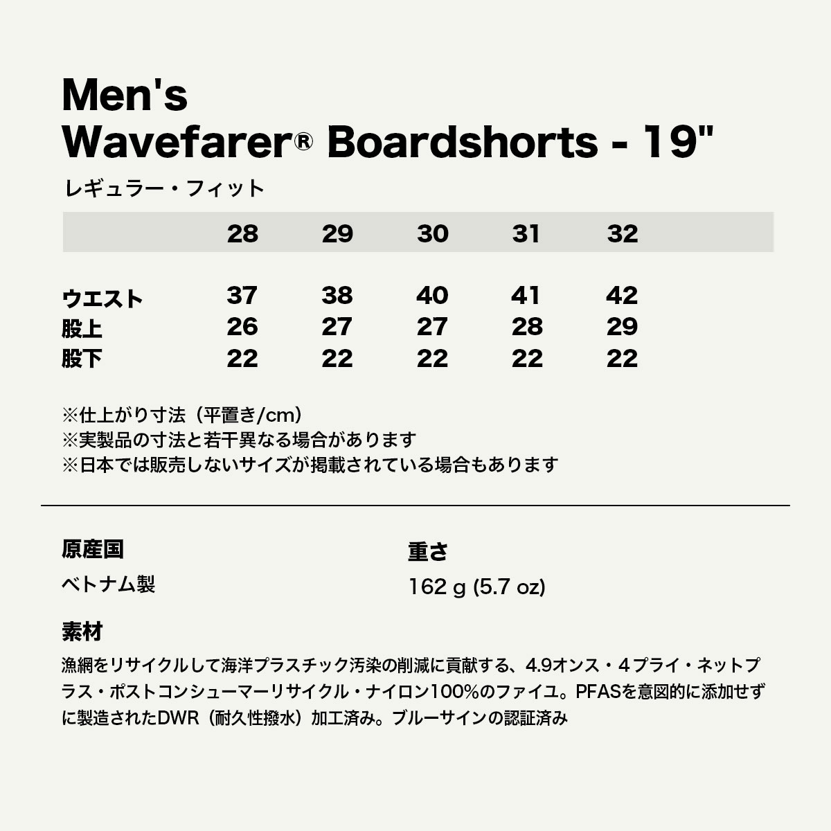 Patagonia  | Men's Wavefarer Boardshorts - 19"��86623��