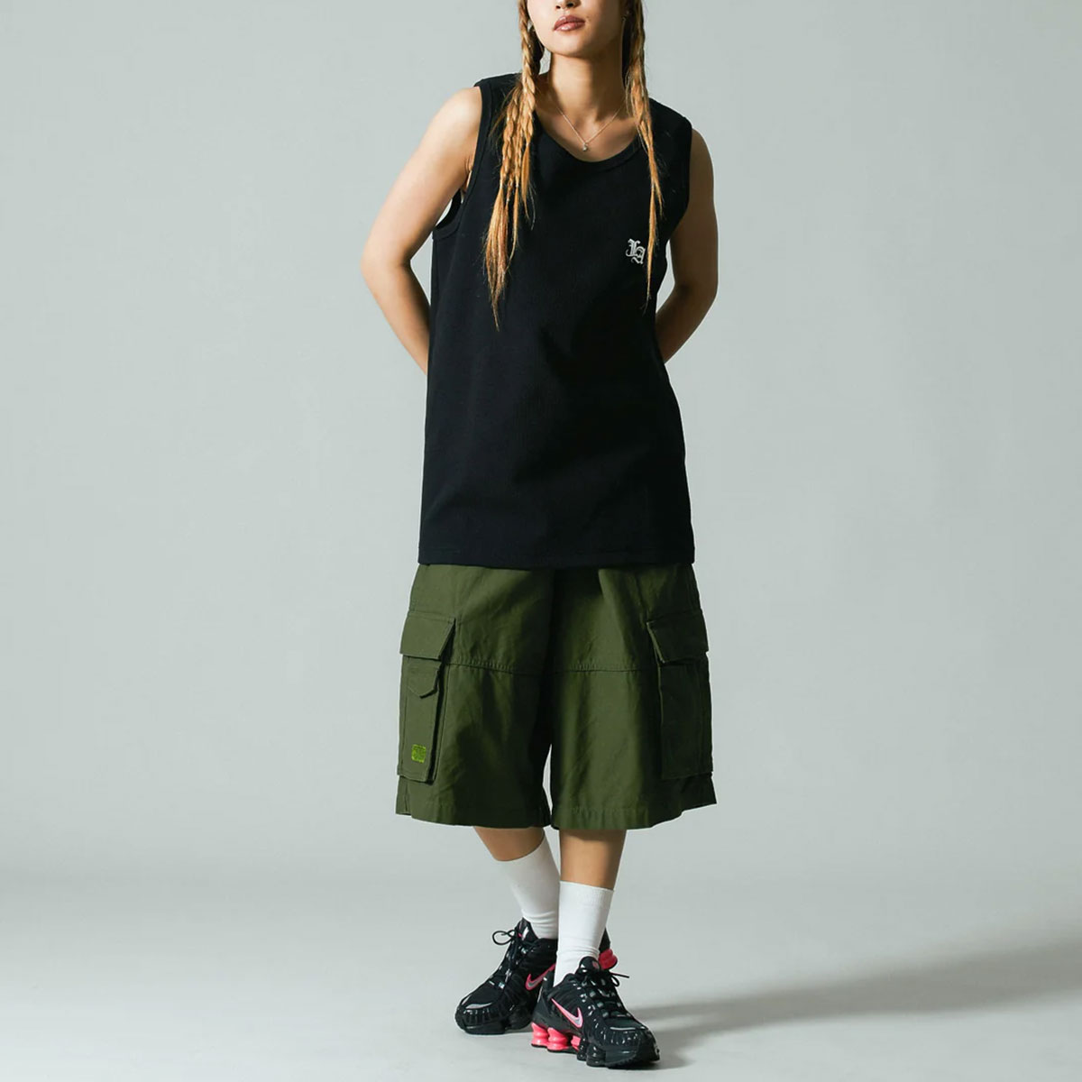 XLARGE  | OLD ENGLISH WAFFLE TANK TOP��101262013007��
