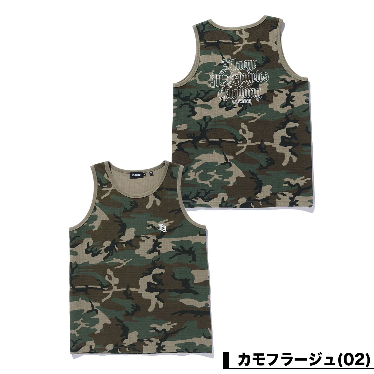 XLARGE  | OLD ENGLISH WAFFLE TANK TOP��101262013007��