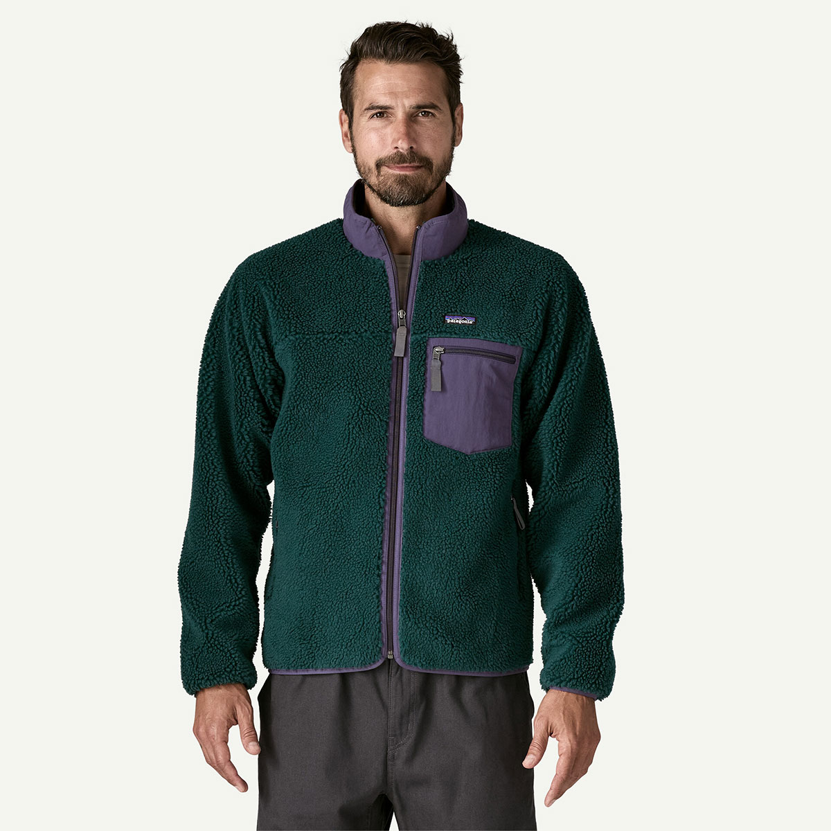 Patagonia �ѥ����˥� ��ȥ�x ��� ���饷�å� ��ȥ�X dark natural dnat �������� �ե꡼�����㥱�å� �����ե��� �����ȥɥ� �͵��֥��� ���� ���� | Men's Classic Retro-X Fleece Jacket��23057��(JACK����������)