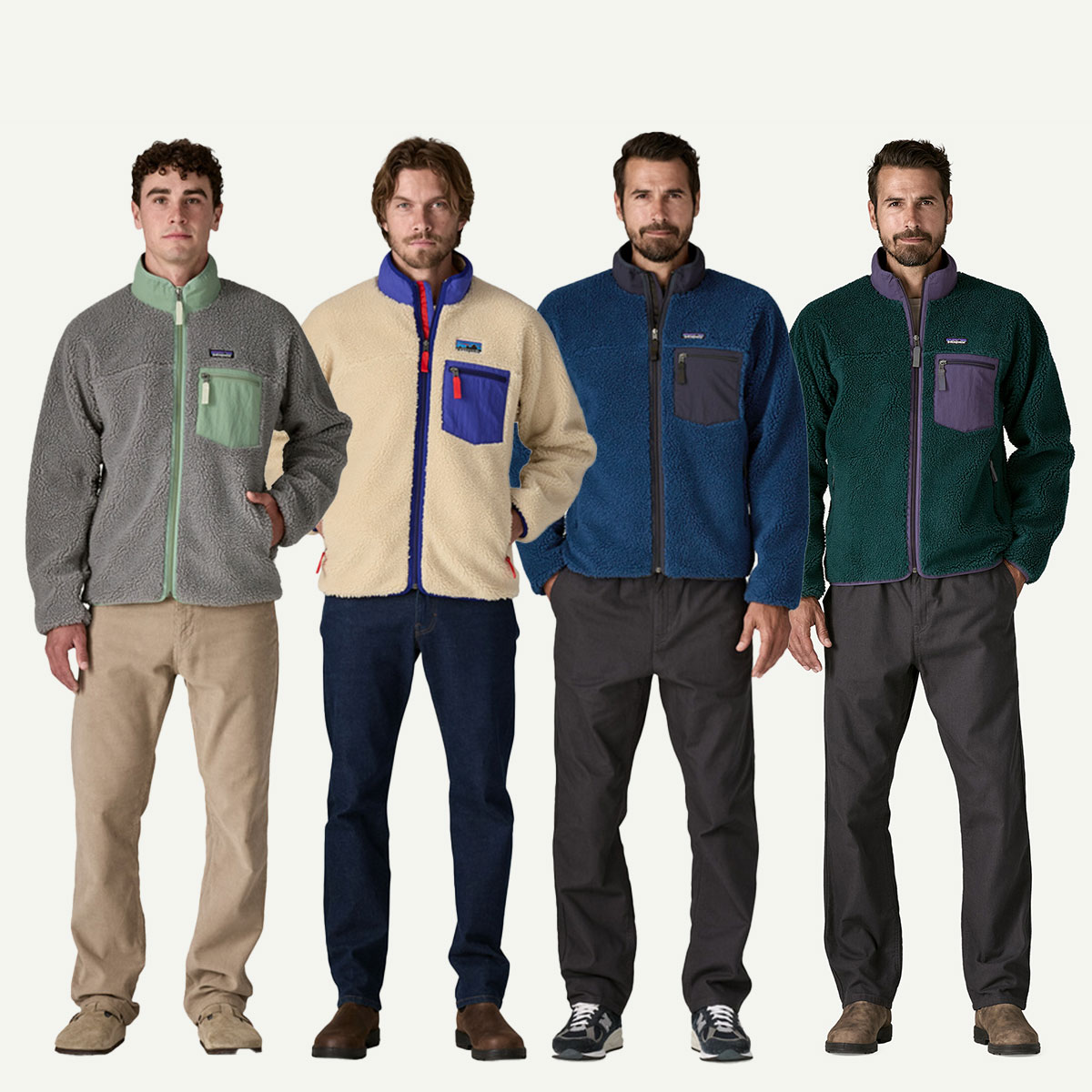 Patagonia �ѥ����˥� ��ȥ�x ��� ���饷�å� ��ȥ�X dark natural dnat �������� �ե꡼�����㥱�å� �����ե��� �����ȥɥ� �͵��֥��� ���� ���� | Men's Classic Retro-X Fleece Jacket��23057��(JACK����������)