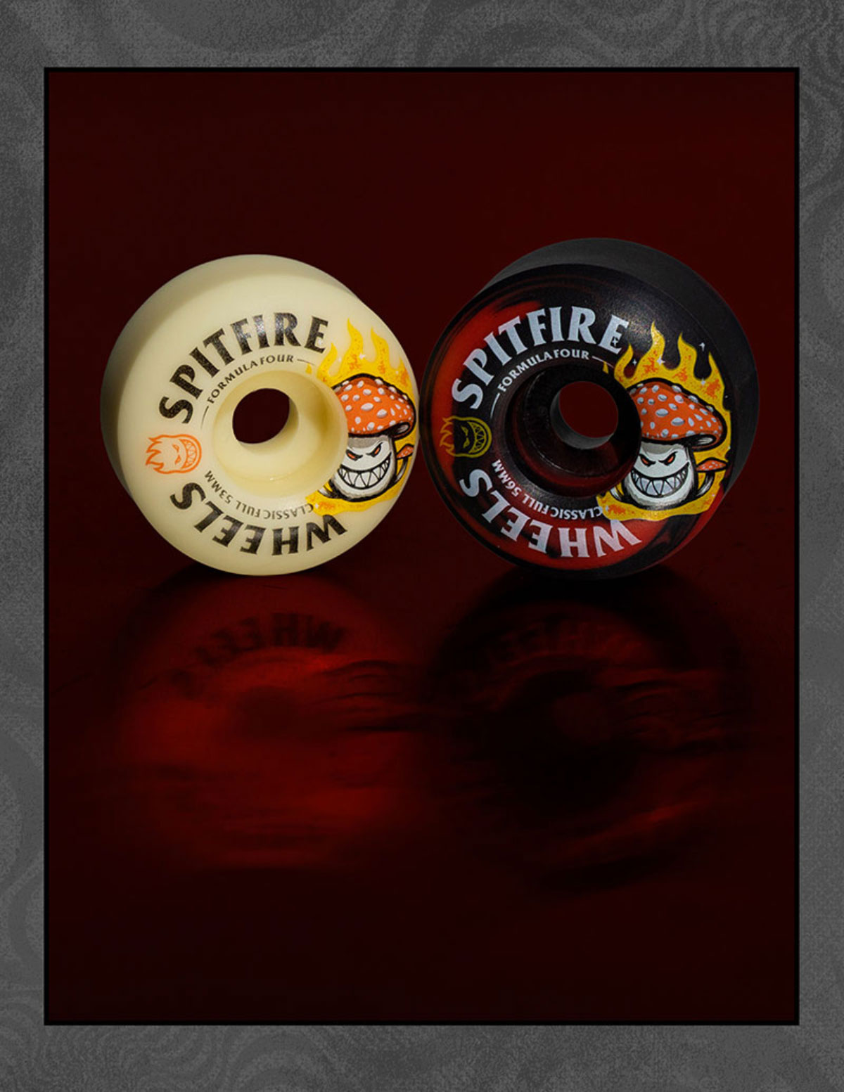 ���ԥåȥե����� �������� 53mm / 56mm ���Υ� 2�� ���饷�å� �������ȥܡ��� �����ܡ� SPITFIRE WHEELS | SHROOM BIGHEAD F4 99 Classic Full��2111039556��