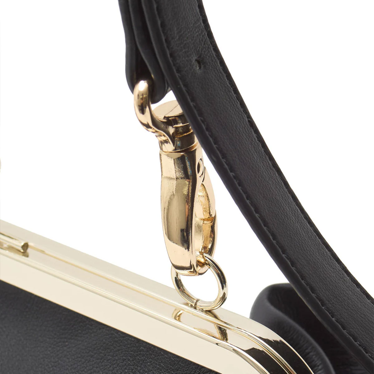 MILKFED.  | KISS LOCK RUFFLE BAG��103261053007��