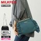 MILKFED.  | KISS LOCK RUFFLE BAG��103261053007��