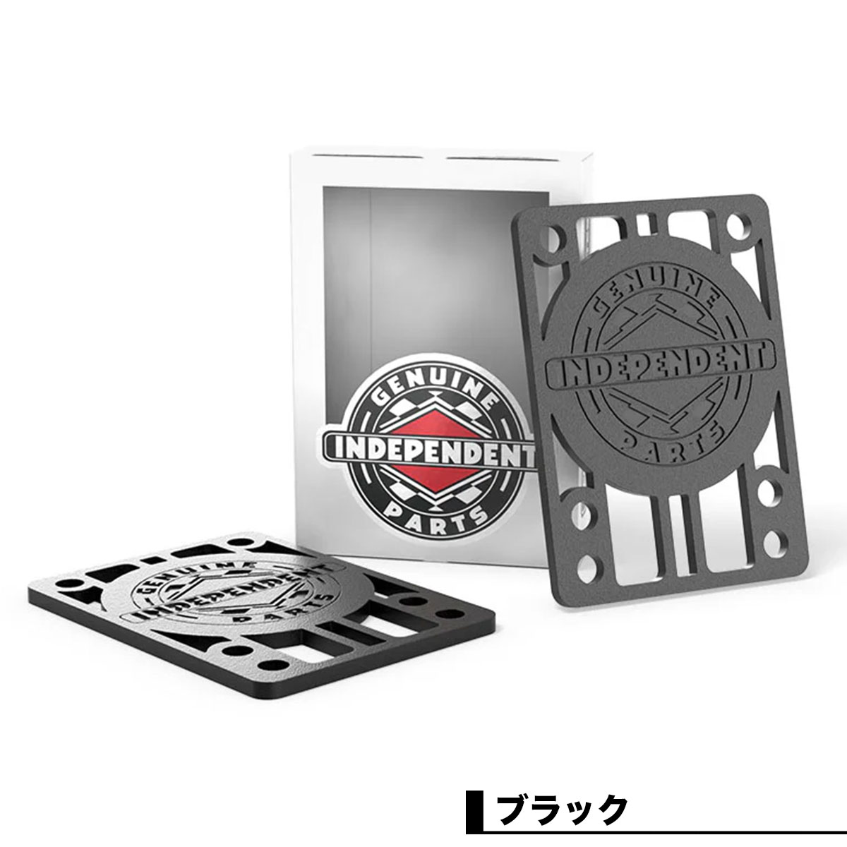 ����ǥ��ڥ�ǥ�� �������ȥܡ��� �饤�����ѥå� �֥�å� 2�� 1/4 1/8 �͵��֥��� Independent Skateboard | GENUINE PARTS RISERS��33531101-42815��