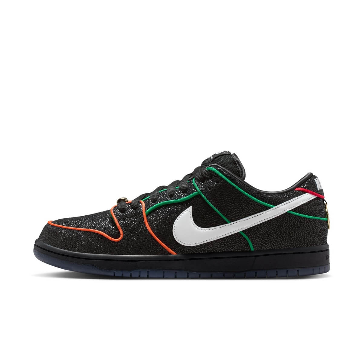 NIKE SB | Bronx Girls Skate �� DUNK LOW PRO QS "Black/Challenge Red"��HV1664-001��