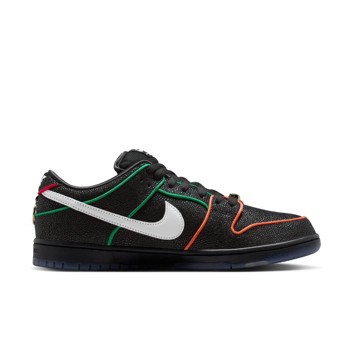 NIKE SB | Bronx Girls Skate �� DUNK LOW PRO QS "Black/Challenge Red"��HV1664-001��