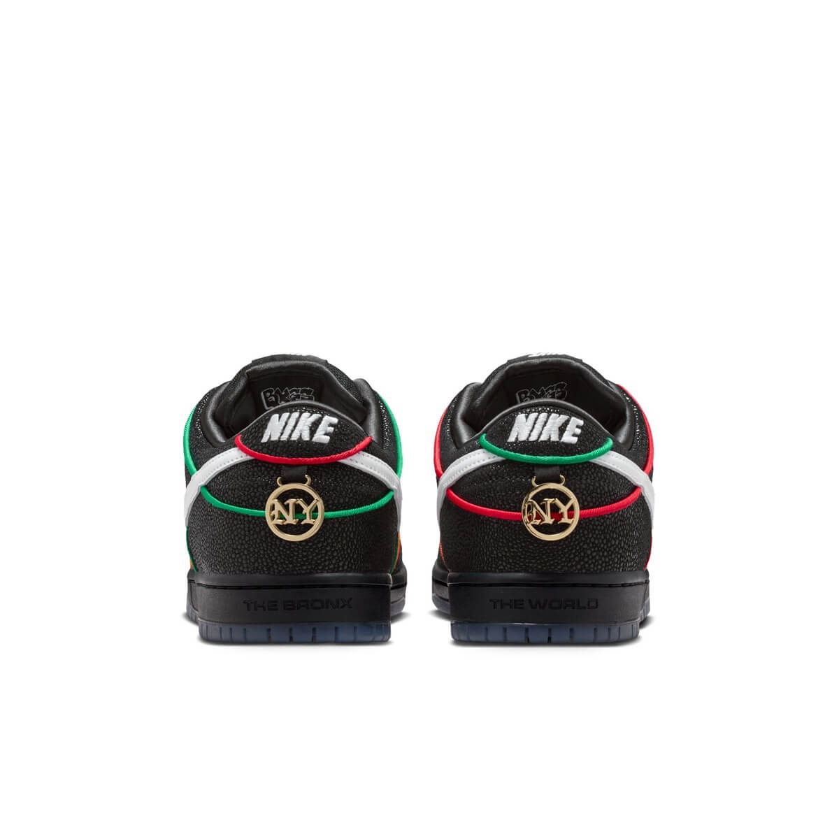 NIKE SB | Bronx Girls Skate �� DUNK LOW PRO QS "Black/Challenge Red"��HV1664-001��