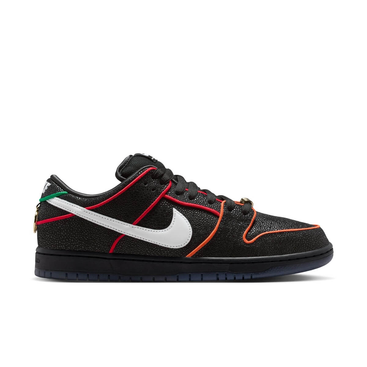 NIKE SB | Bronx Girls Skate �� DUNK LOW PRO QS "Black/Challenge Red"��HV1664-001��
