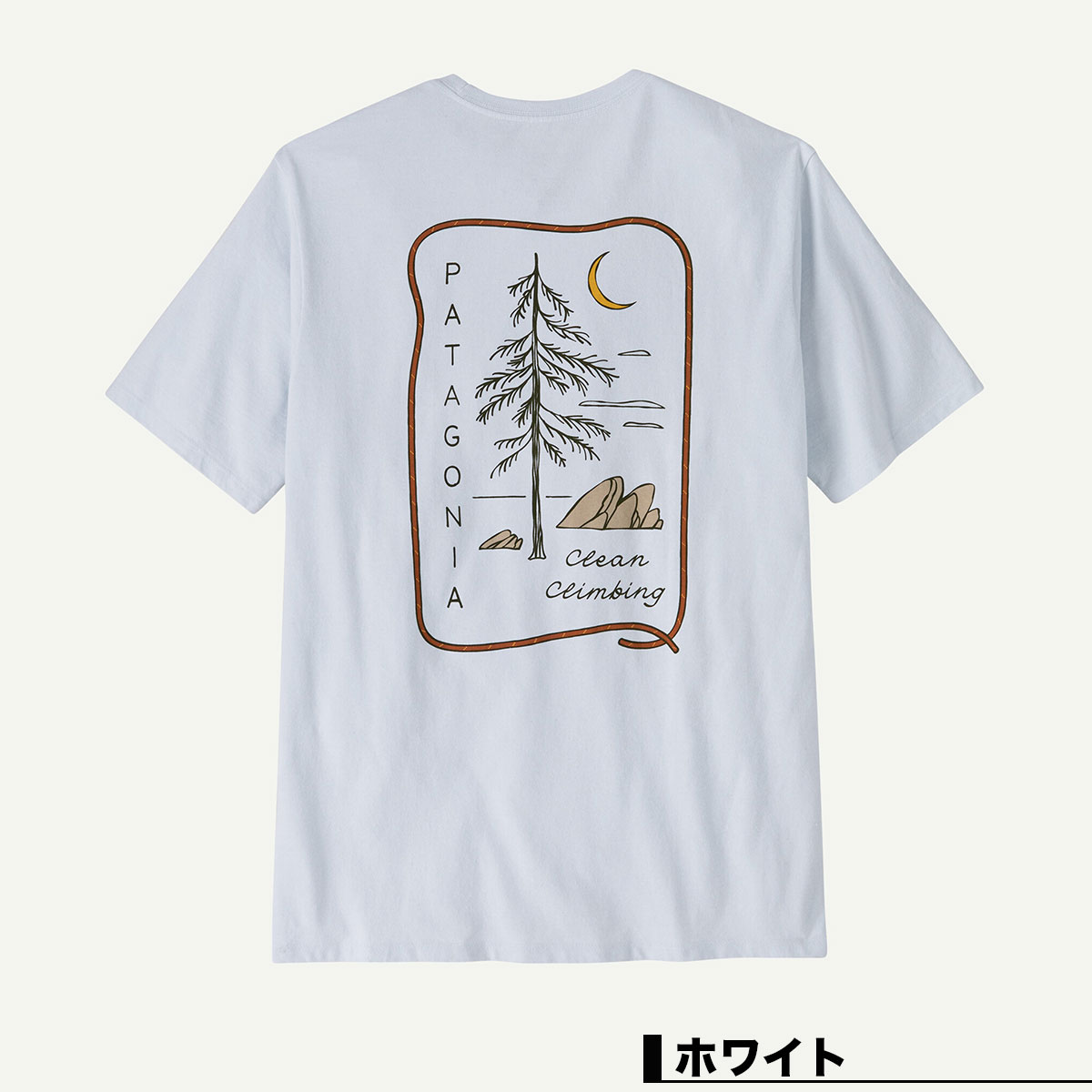 ڥޡۥѥ˥ Patagonia  ȾµT ȥåץ Хåץ ۥ磻 S M ե  ȥɥ  ͵ ֥ | Men's Clean Climb Roots Responsibili-Tee37795  (JACK)
