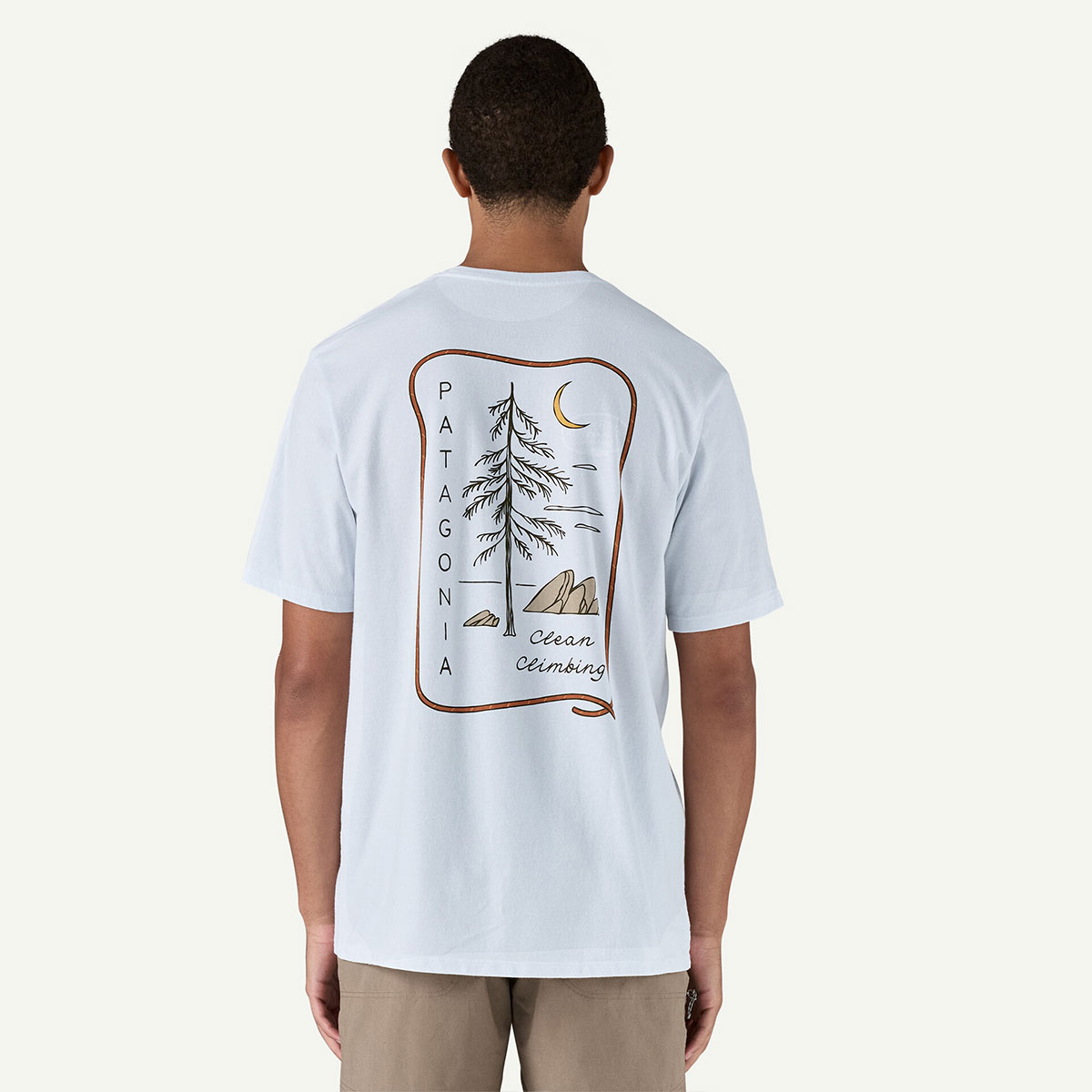 ڥޡۥѥ˥ Patagonia  ȾµT ȥåץ Хåץ ۥ磻 S M ե  ȥɥ  ͵ ֥ | Men's Clean Climb Roots Responsibili-Tee37795  (JACK)