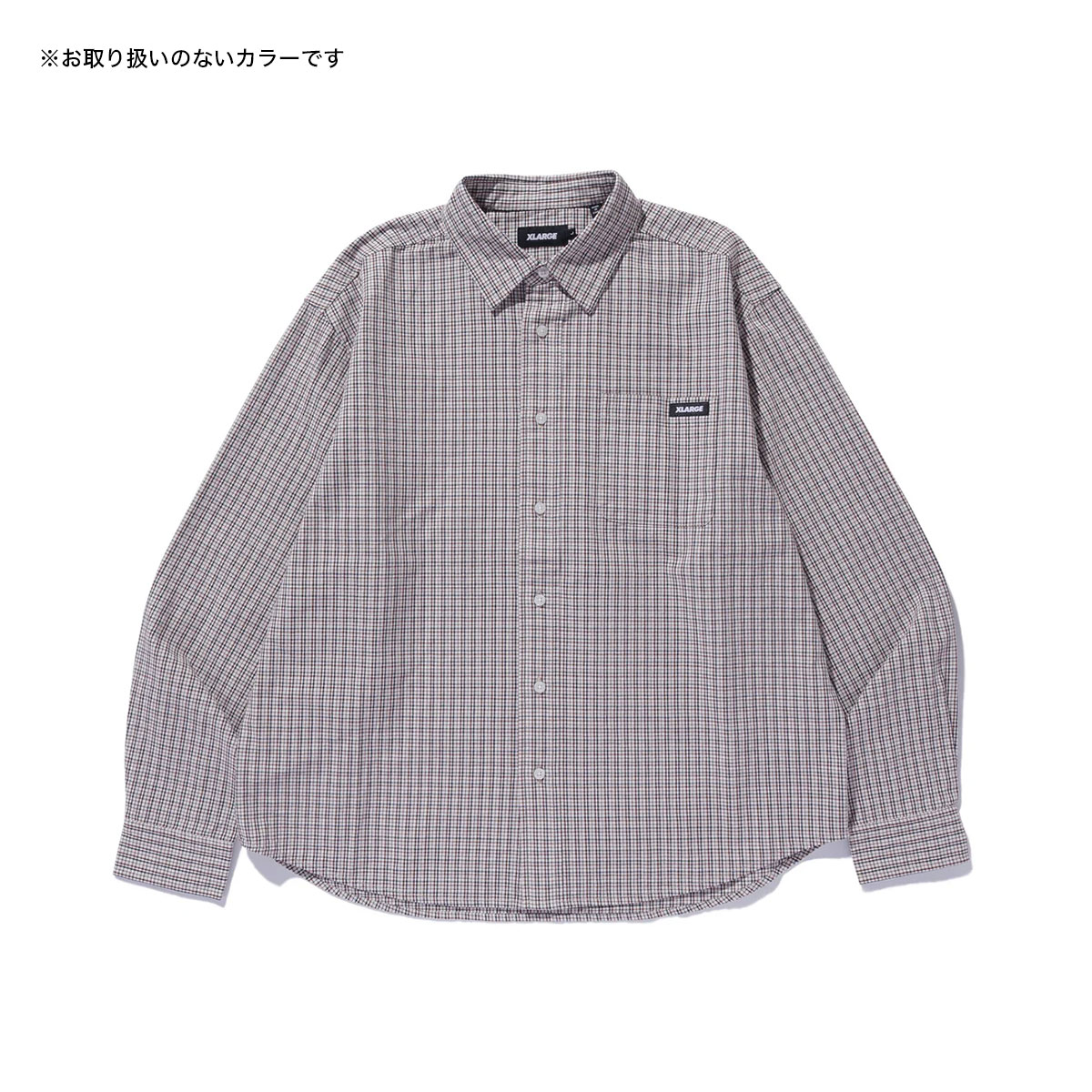 ��30%OFF ������ۥ������ȥ�顼�� ��� Ĺµ����� �ȥåץ� �����å������ ����ץ� ��� ��2�� M L ���ȥ꡼�� �͵��֥��� XLARGE ���� 2025 ���� | PLAID L/S SHIRT��101253014003��