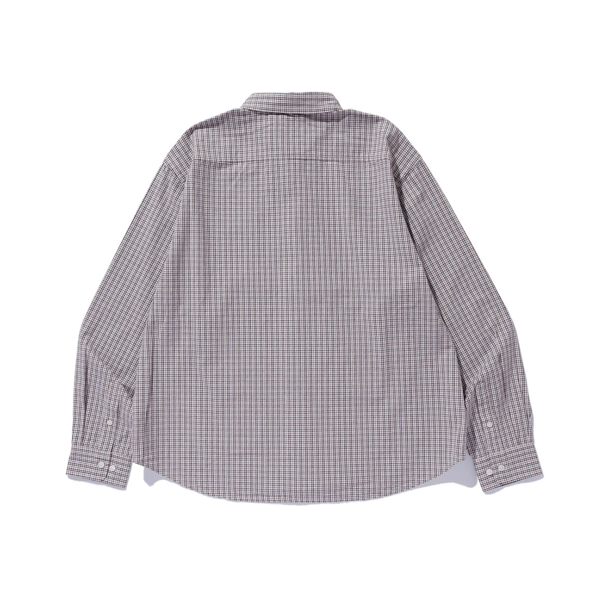 ��30%OFF ������ۥ������ȥ�顼�� ��� Ĺµ����� �ȥåץ� �����å������ ����ץ� ��� ��2�� M L ���ȥ꡼�� �͵��֥��� XLARGE ���� 2025 ���� | PLAID L/S SHIRT��101253014003��