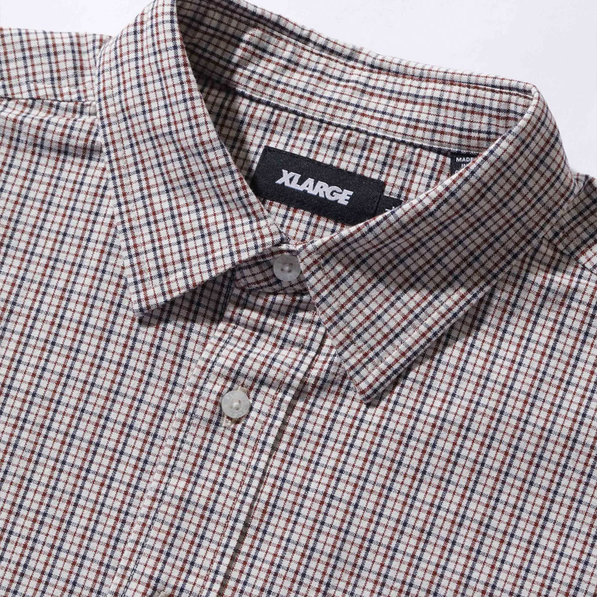 ��30%OFF ������ۥ������ȥ�顼�� ��� Ĺµ����� �ȥåץ� �����å������ ����ץ� ��� ��2�� M L ���ȥ꡼�� �͵��֥��� XLARGE ���� 2025 ���� | PLAID L/S SHIRT��101253014003��