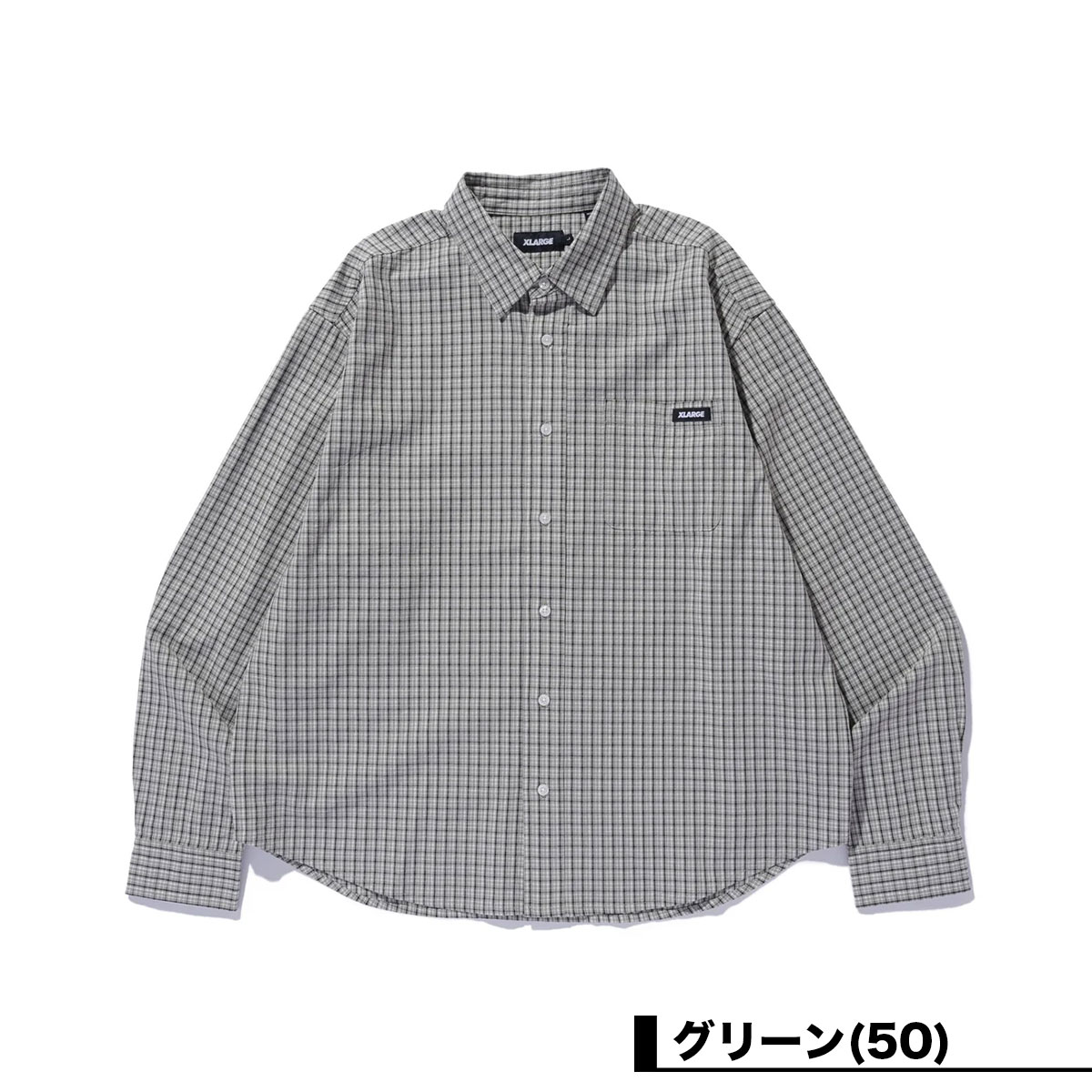 ��30%OFF ������ۥ������ȥ�顼�� ��� Ĺµ����� �ȥåץ� �����å������ ����ץ� ��� ��2�� M L ���ȥ꡼�� �͵��֥��� XLARGE ���� 2025 ���� | PLAID L/S SHIRT��101253014003��