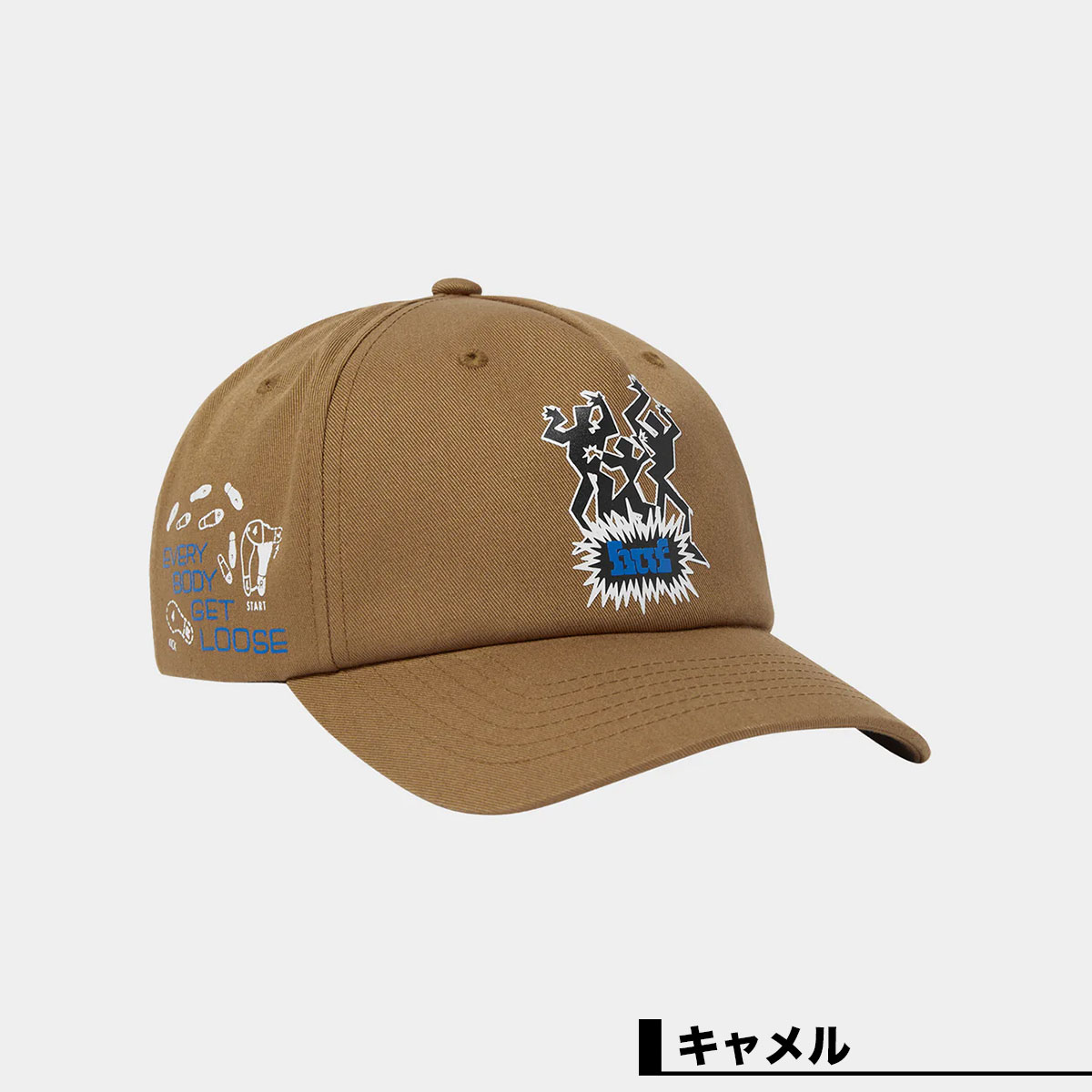 HUF �ϥ� ����å� ˹�� ��� ��ǥ����� ��2�� ������Ĵ���� �������ȥܡ��� ���������� �͵��֥��� ���� ���� 2025 | EVERYBODY GET LOOSE SNAPBACK��HT00907��