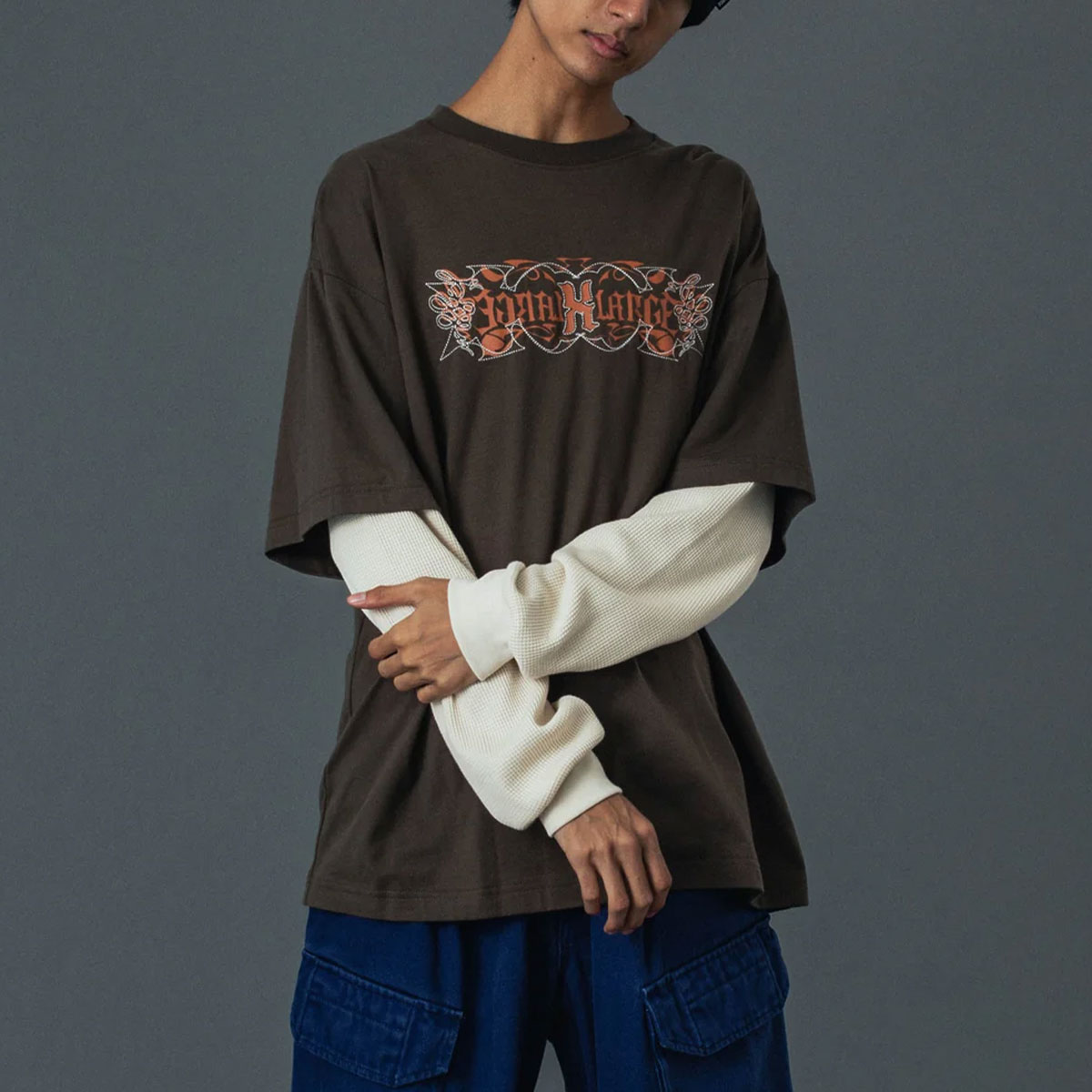 �������ȥ�顼�� ��� ĹµT����� ����T �ȥåץ� �Ť��� �쥤�䡼�� ��3�� M L ���ȥ꡼�� �͵��֥��� XLARGE ���� 2026 ���� | LAYERED L/S TEE��101261011011��