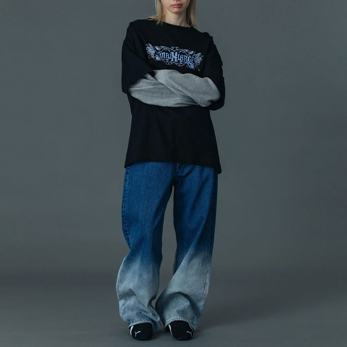 �������ȥ�顼�� ��� ĹµT����� ����T �ȥåץ� �Ť��� �쥤�䡼�� ��3�� M L ���ȥ꡼�� �͵��֥��� XLARGE ���� 2026 ���� | LAYERED L/S TEE��101261011011��