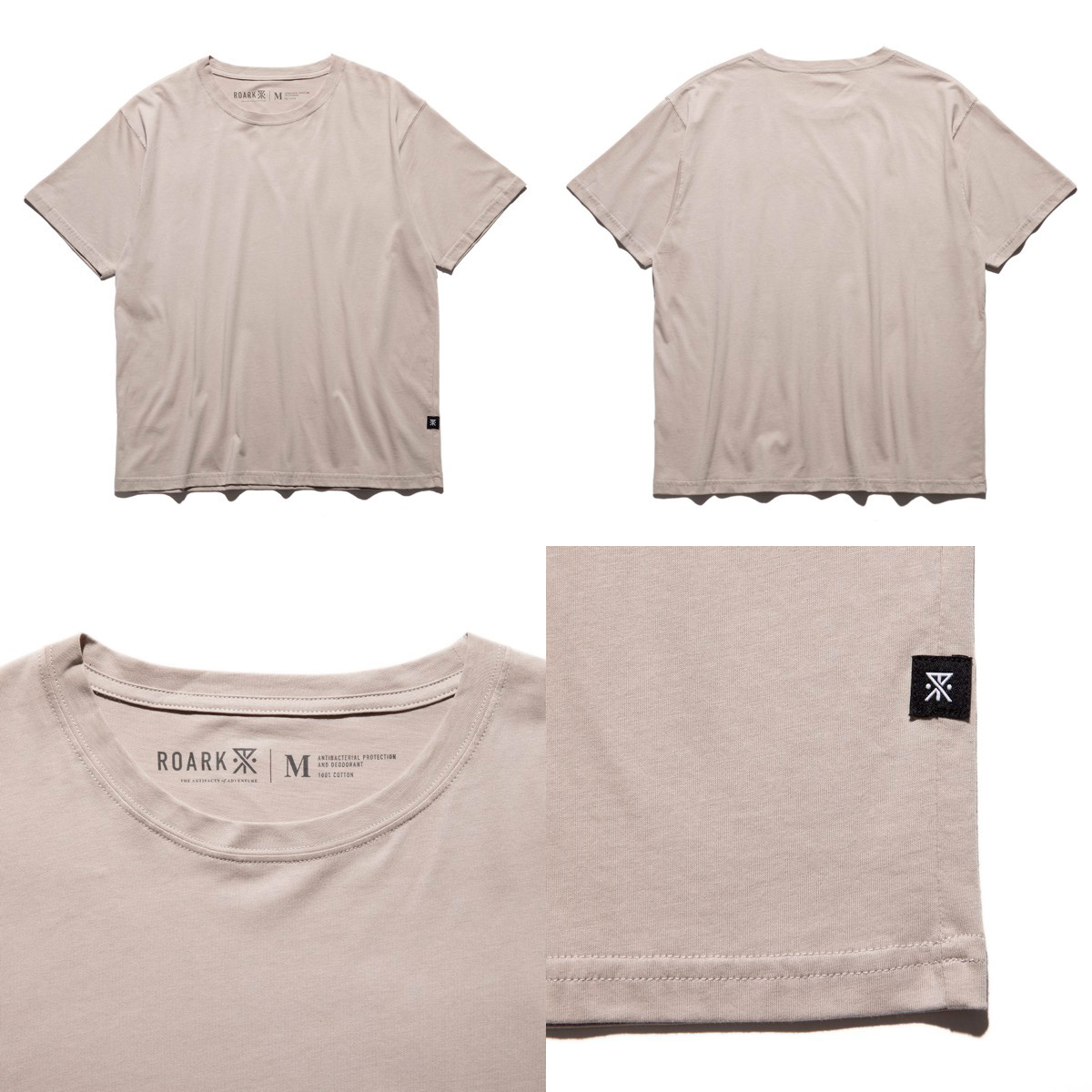 �������� ��Х��Х� ��� ȾµT����� 2�祻�å� ̵�� ����ץ� ��� ���� �ɽ� ��2�� M L �͵� �֥��� ROARK REVIVAL | REUSE 2PACK TEE��RTJPK1000��