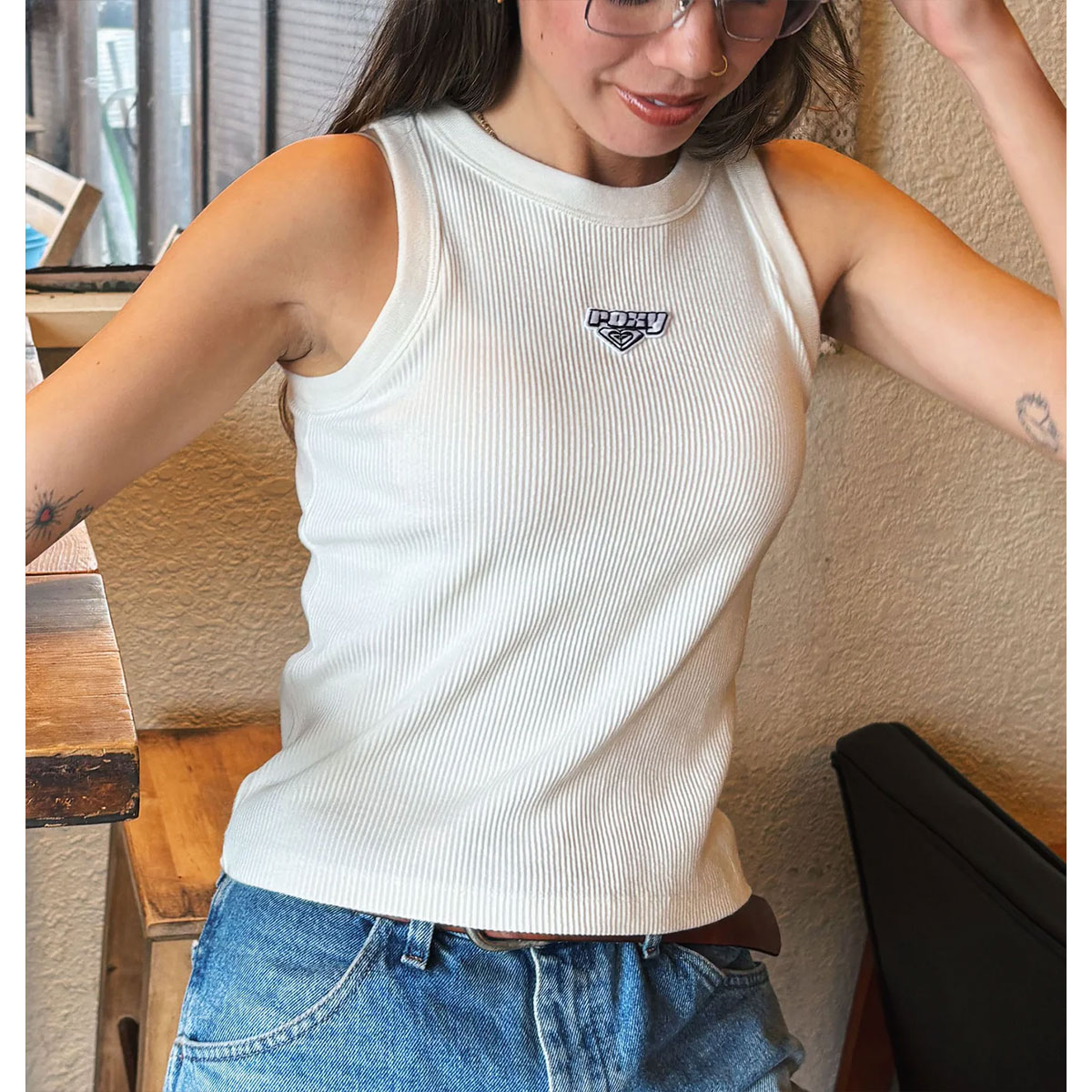 30%OFF ROXY  ǥ åդ 󥯥ȥå 硼Ⱦ ȥåץ   ץ 3 M ե ͵֥  2025 RDK252036