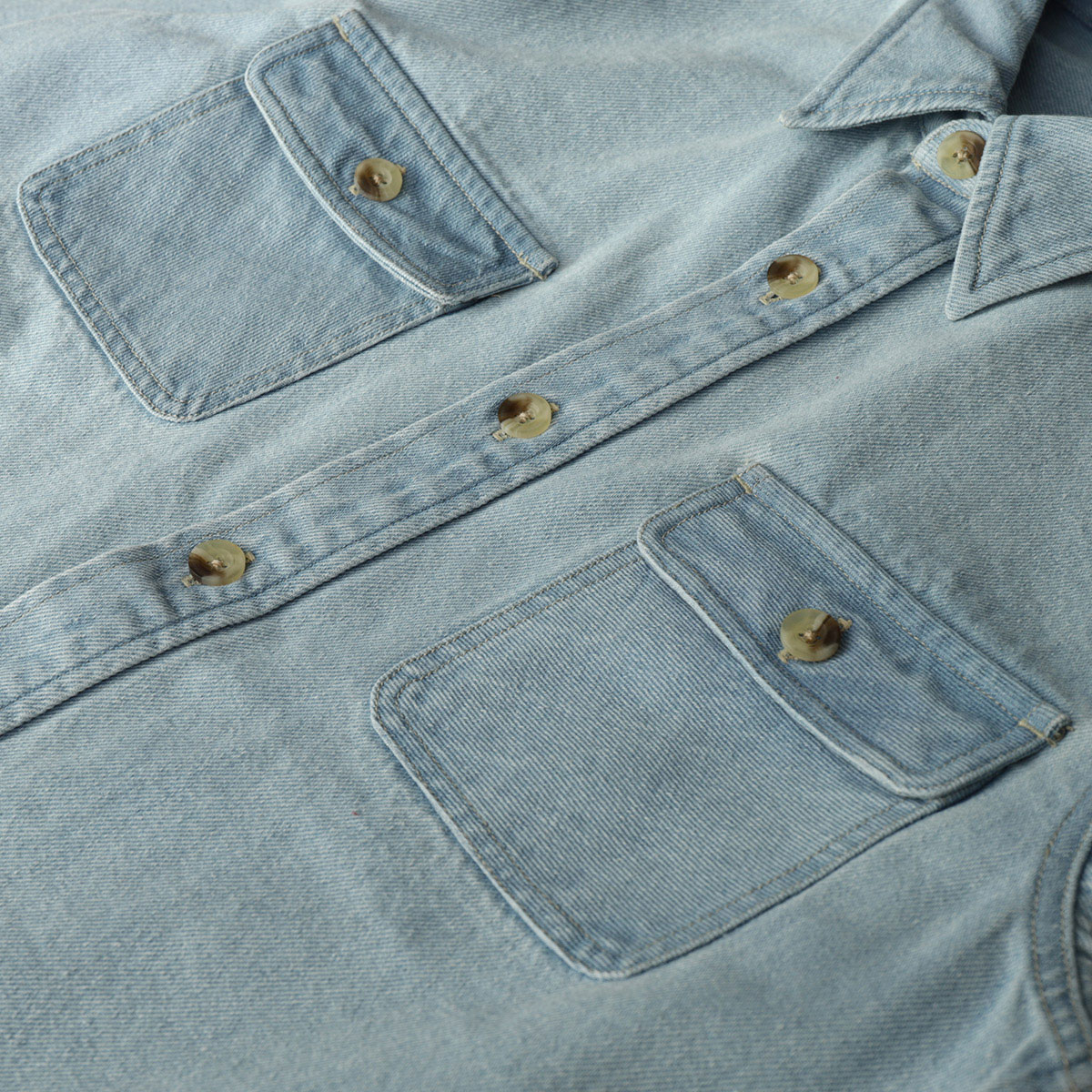 FIVE BROTHER �ե����֥֥饶�� �ǥ˥ॷ��� ��� ��ǥ����� M L �͵��֥��� ���� ���� 2025 | DENIM SHIRT��152440��
