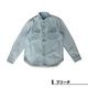FIVE BROTHER �ե����֥֥饶�� �ǥ˥ॷ��� ��� ��ǥ����� M L �͵��֥��� ���� ���� 2025 | DENIM SHIRT��152440��