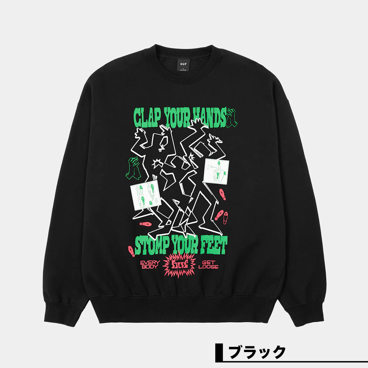 ��20%OFF ���ꥢ��󥹥������HUF �ϥ� �������å� �ȥ졼�ʡ� ��� ��ǥ����� ��2�� L �������ȥܡ��� ���������� �͵��֥��� ���� ���� 2025 | EVERYBODY GET LOOSE CREW��PF00787��