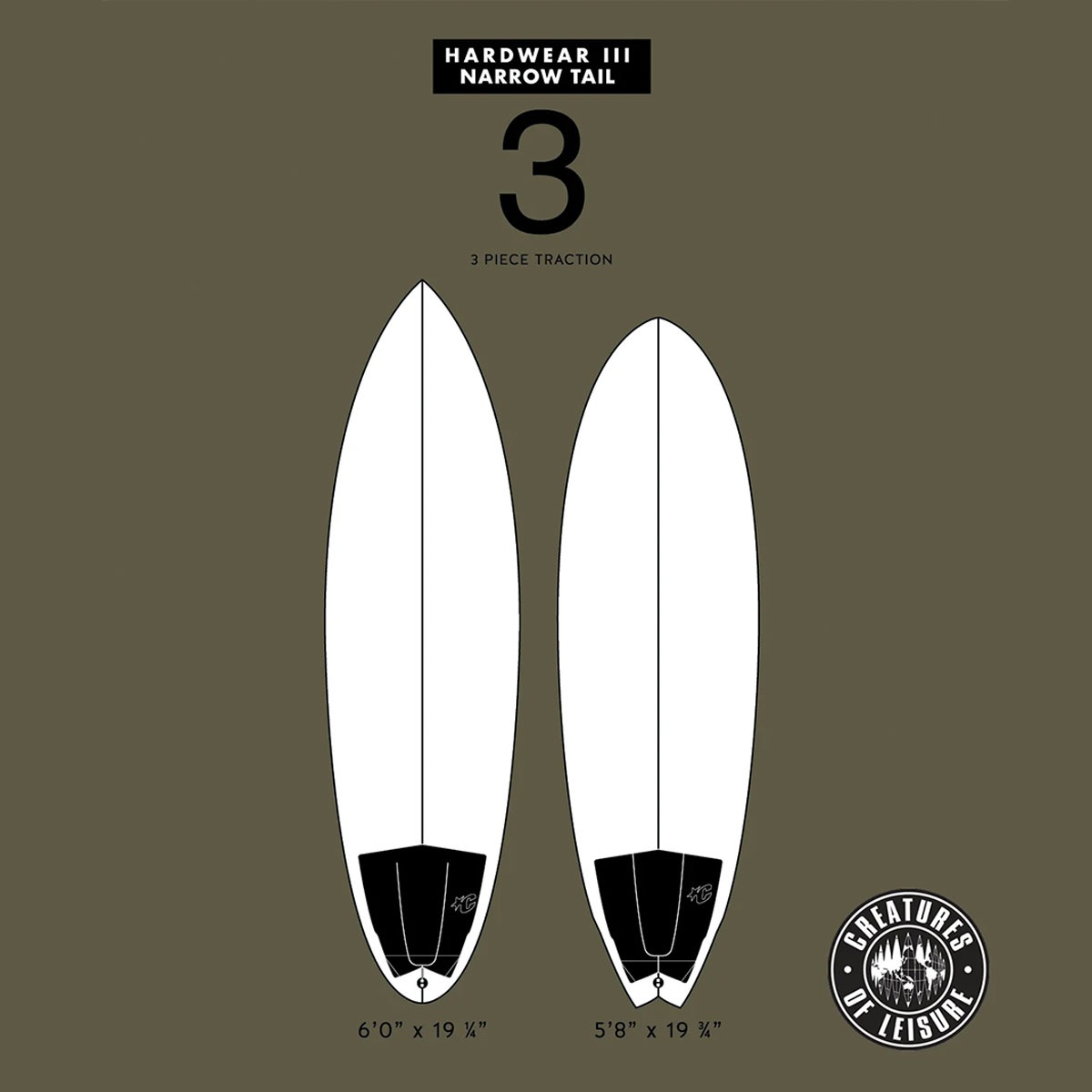 Creatures of Leisure  | HARDWEAR3 NARROW TAIL��110226200018��