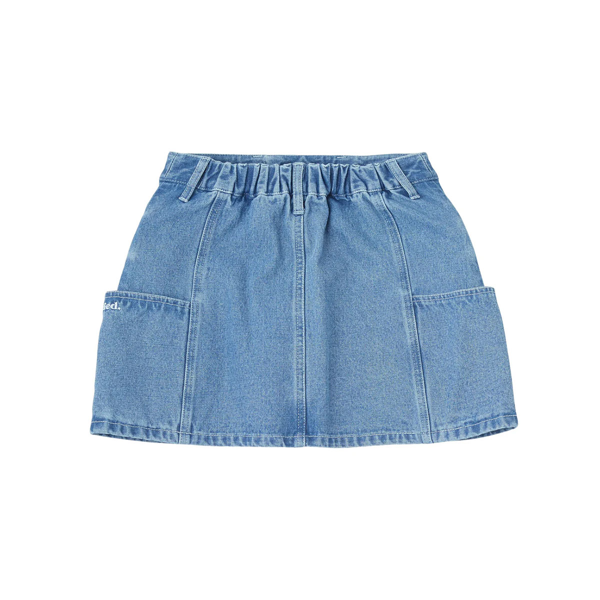 MILKFED. | PANELED POCKET DENIM MINI SKIRT��103262032002��