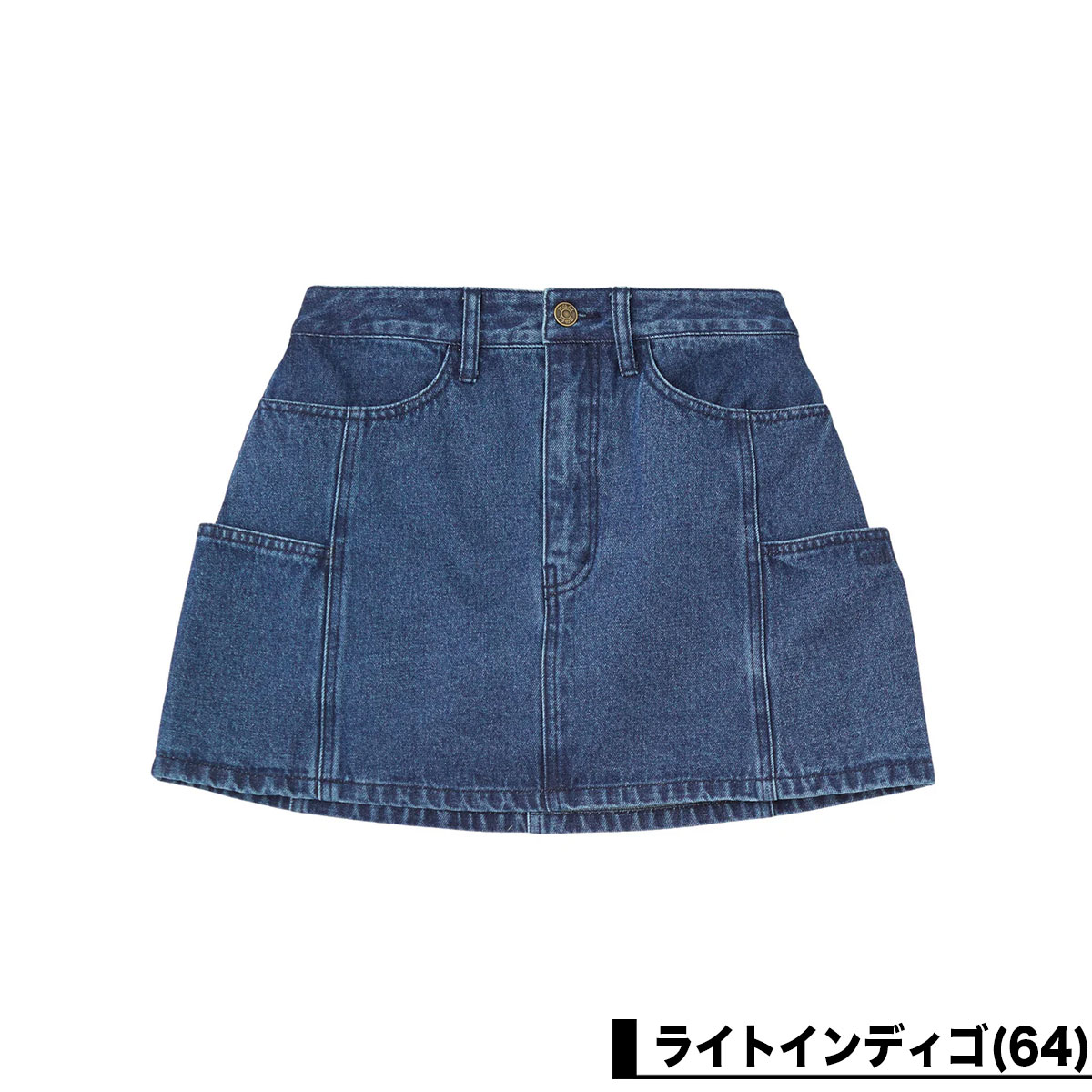 MILKFED. | PANELED POCKET DENIM MINI SKIRT��103262032002��